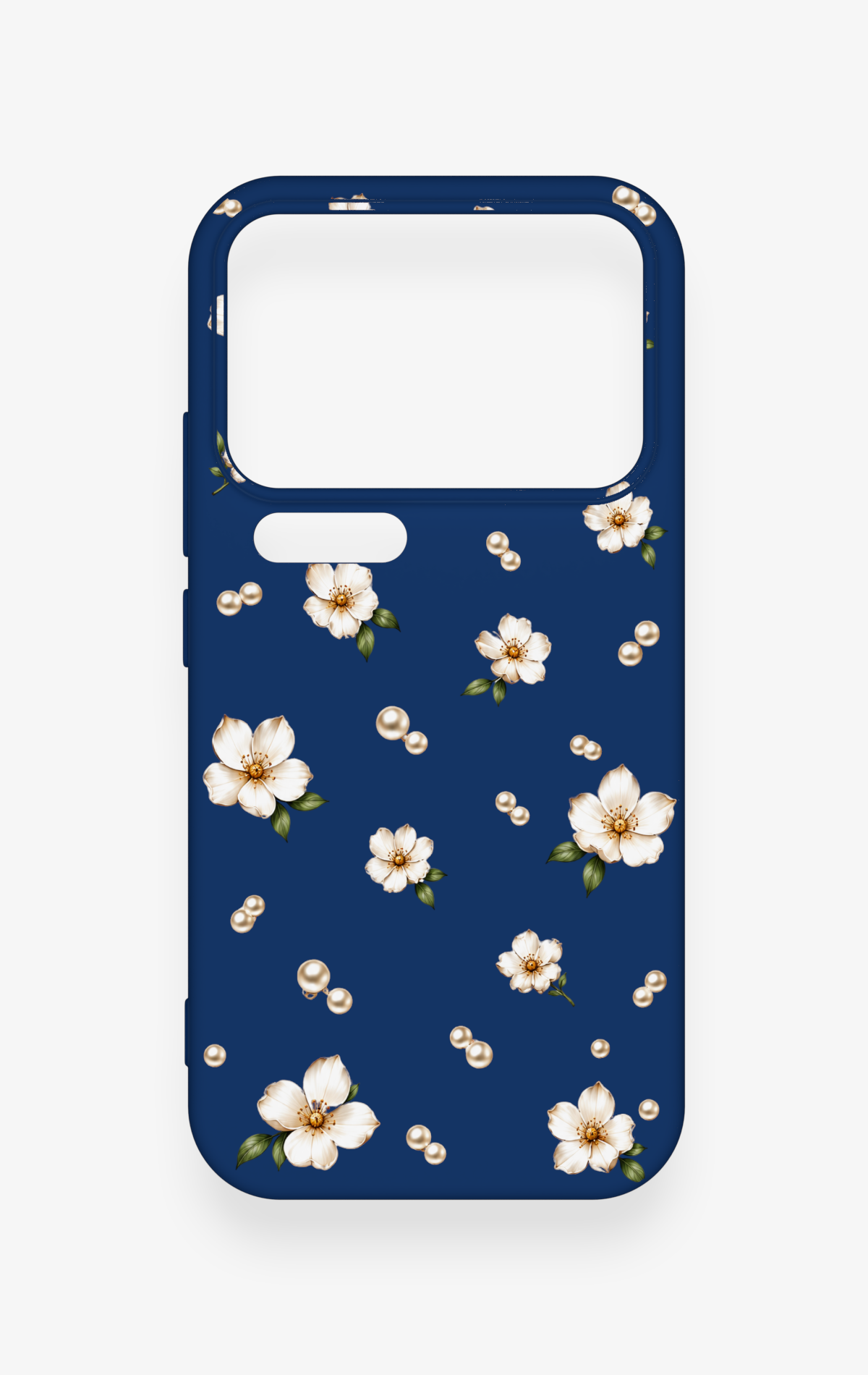 Xiaomi Mi 17 Pro 5G Uyumlu Papatya İnci Desenli Silikon Kılıf