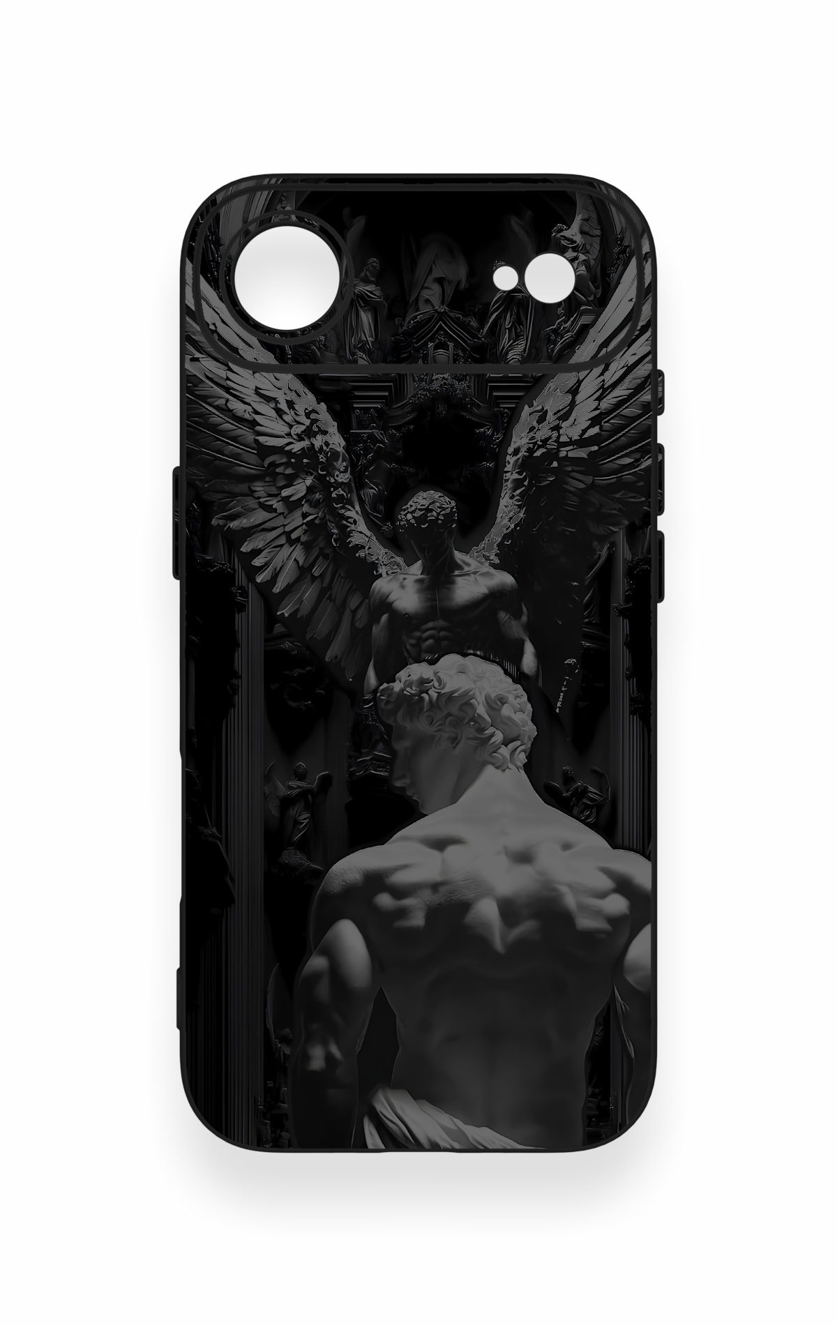 iPhone 17 Air Uyumlu Icarus Desenli Silikon Kılıf