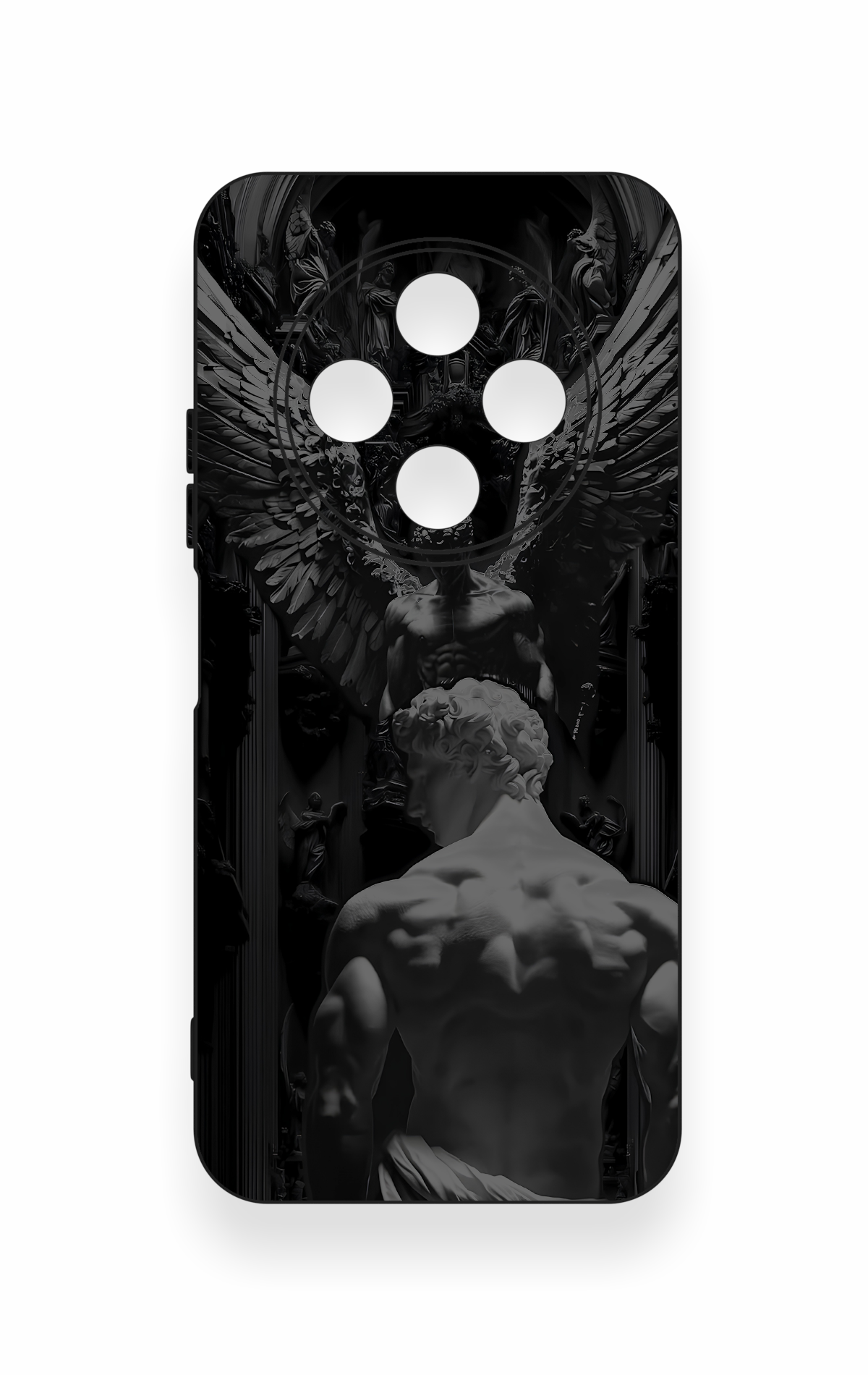 Tecno Spark 30C Uyumlu Icarus Desenli Silikon Kılıf