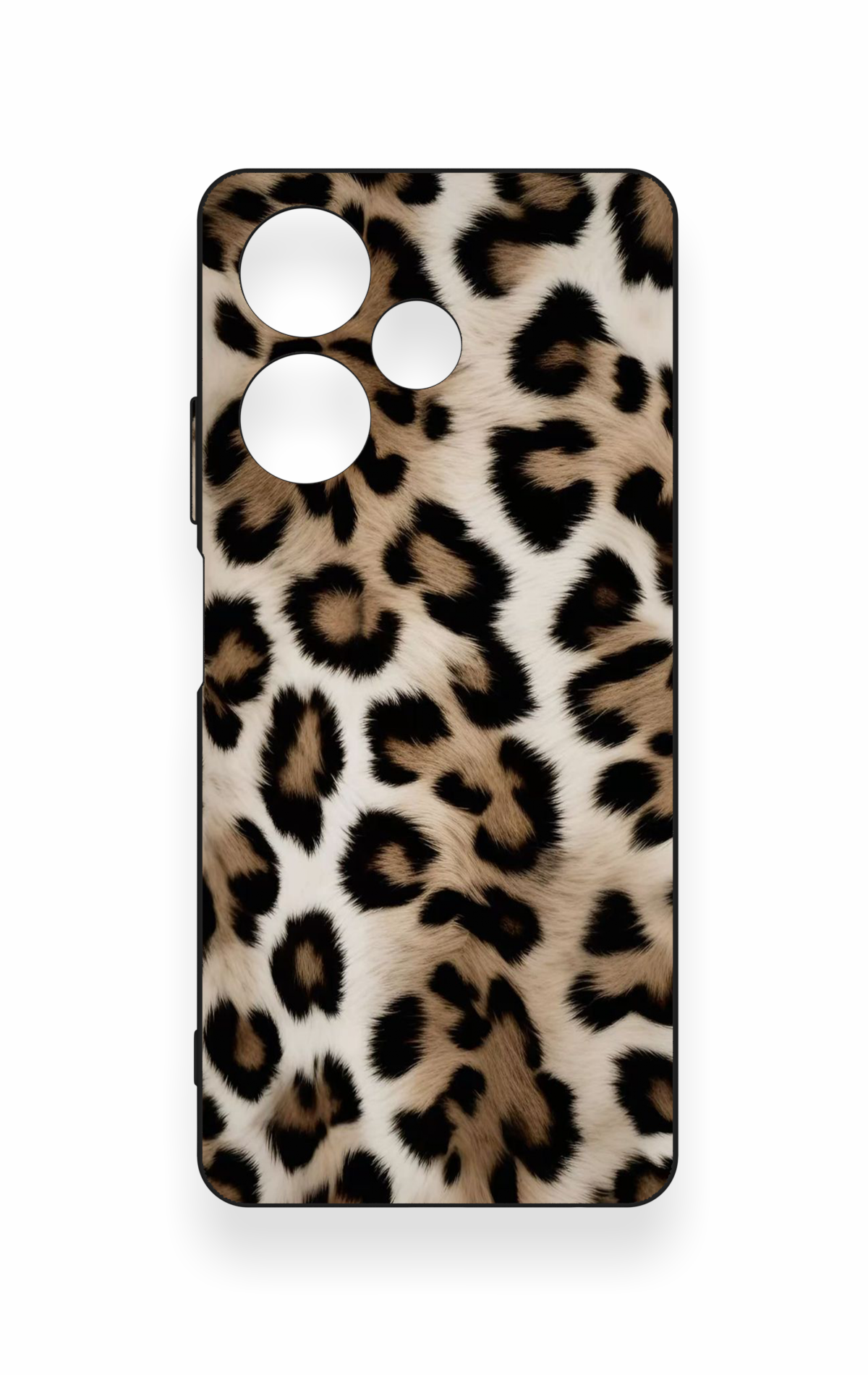 İnfinix Hot 30 Uyumlu Leopar Derisi Desenli Silikon Kılıf