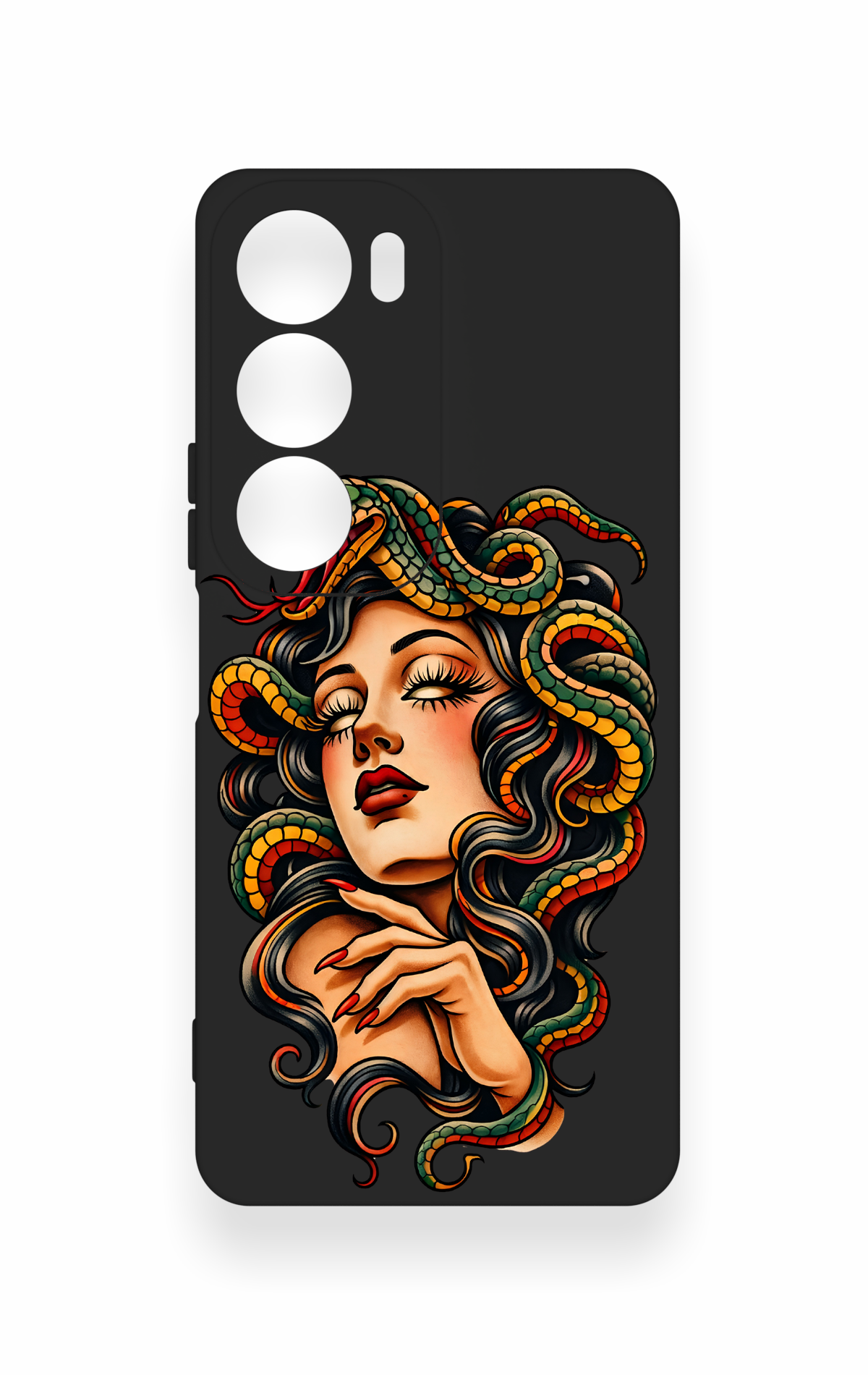 Vivo Y19s Uyumlu Medusa Desenli Silikon Kılıf