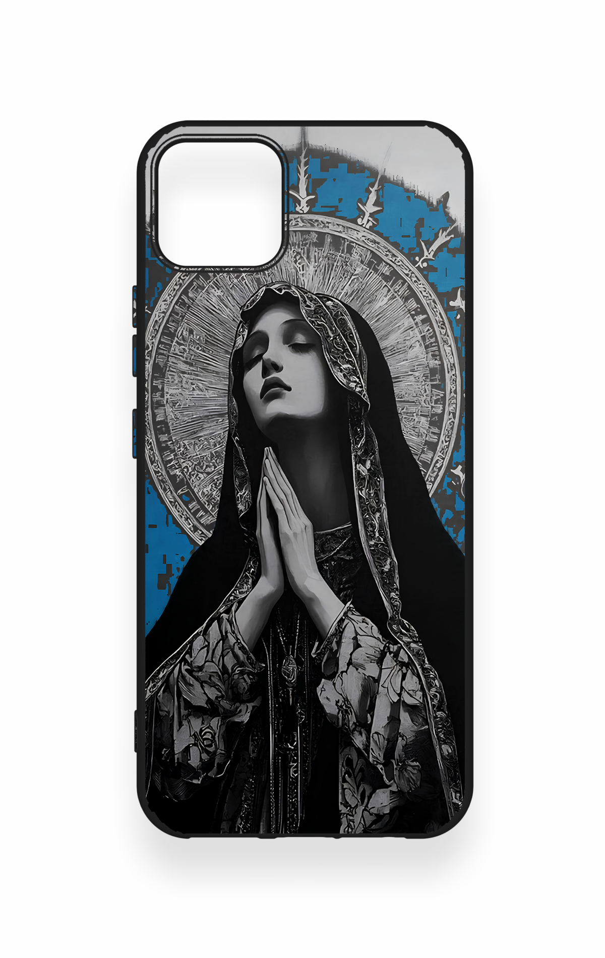 Realme C11 2021 Uyumlu Rahibe Desenli Silikon Kılıf