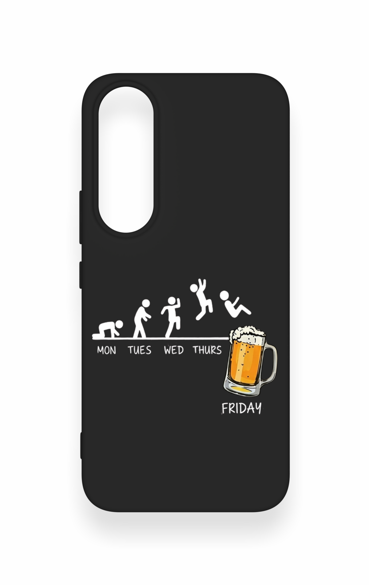 Vivo V70 FE 5G Uyumlu Fun Day Friday Desenli Silikon Kılıf