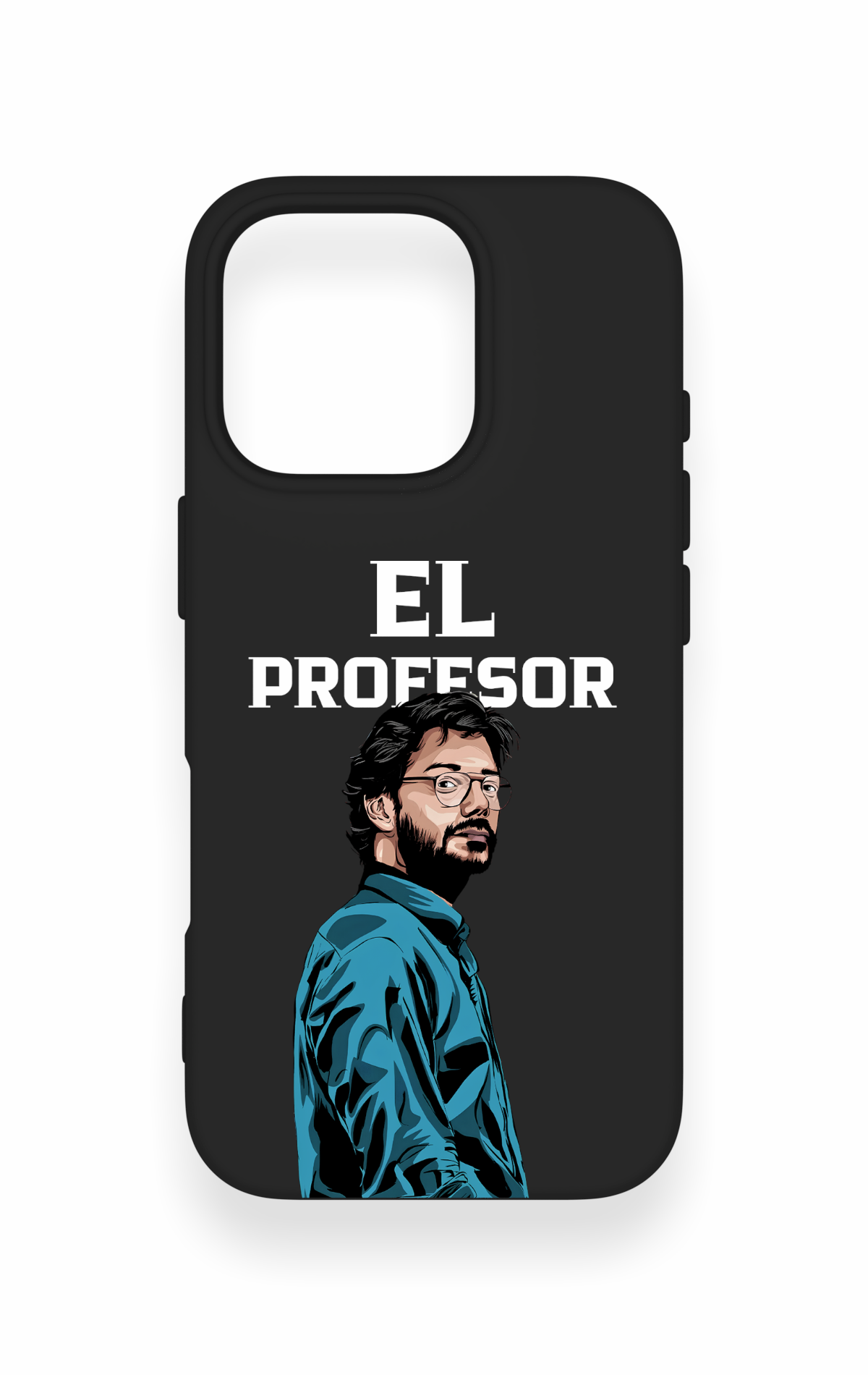iPhone 16 Pro Uyumlu El Profesor Desenli Silikon Kılıf