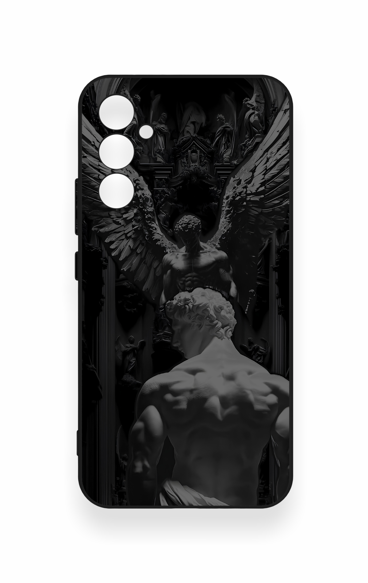 Samsung A34 Uyumlu Icarus Desenli Silikon Kılıf