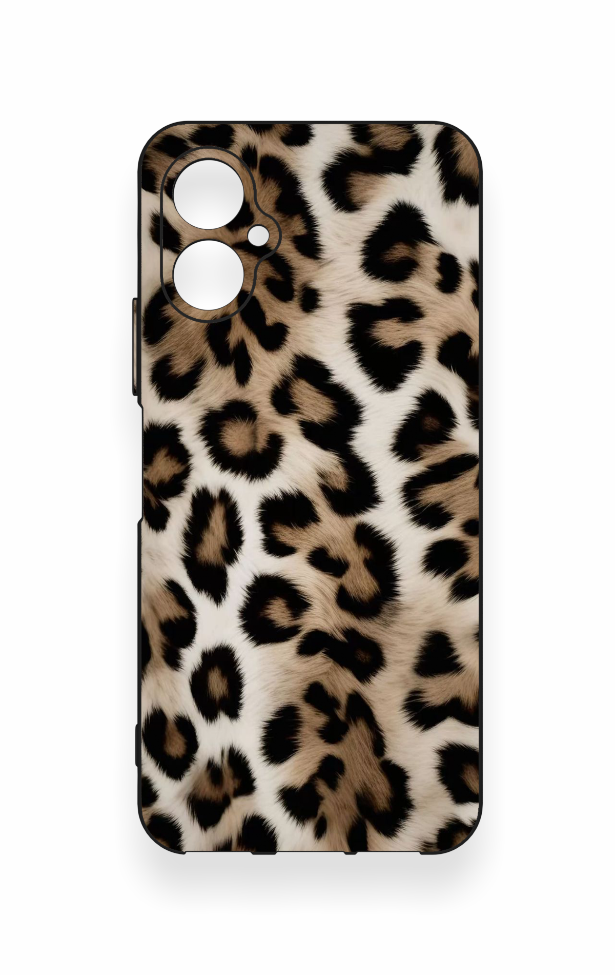 Omix X5 Uyumlu Leopar Derisi Desenli Silikon Kılıf