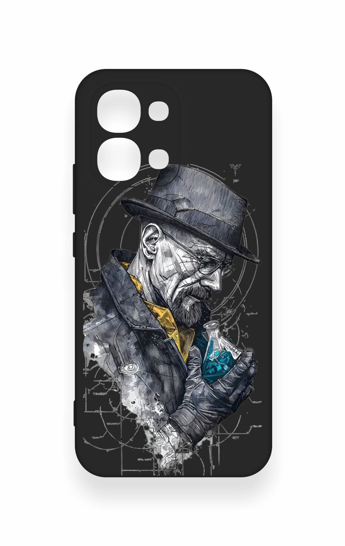 Oppo A6 Pro Uyumlu Walter White Desenli Silikon Kılıf