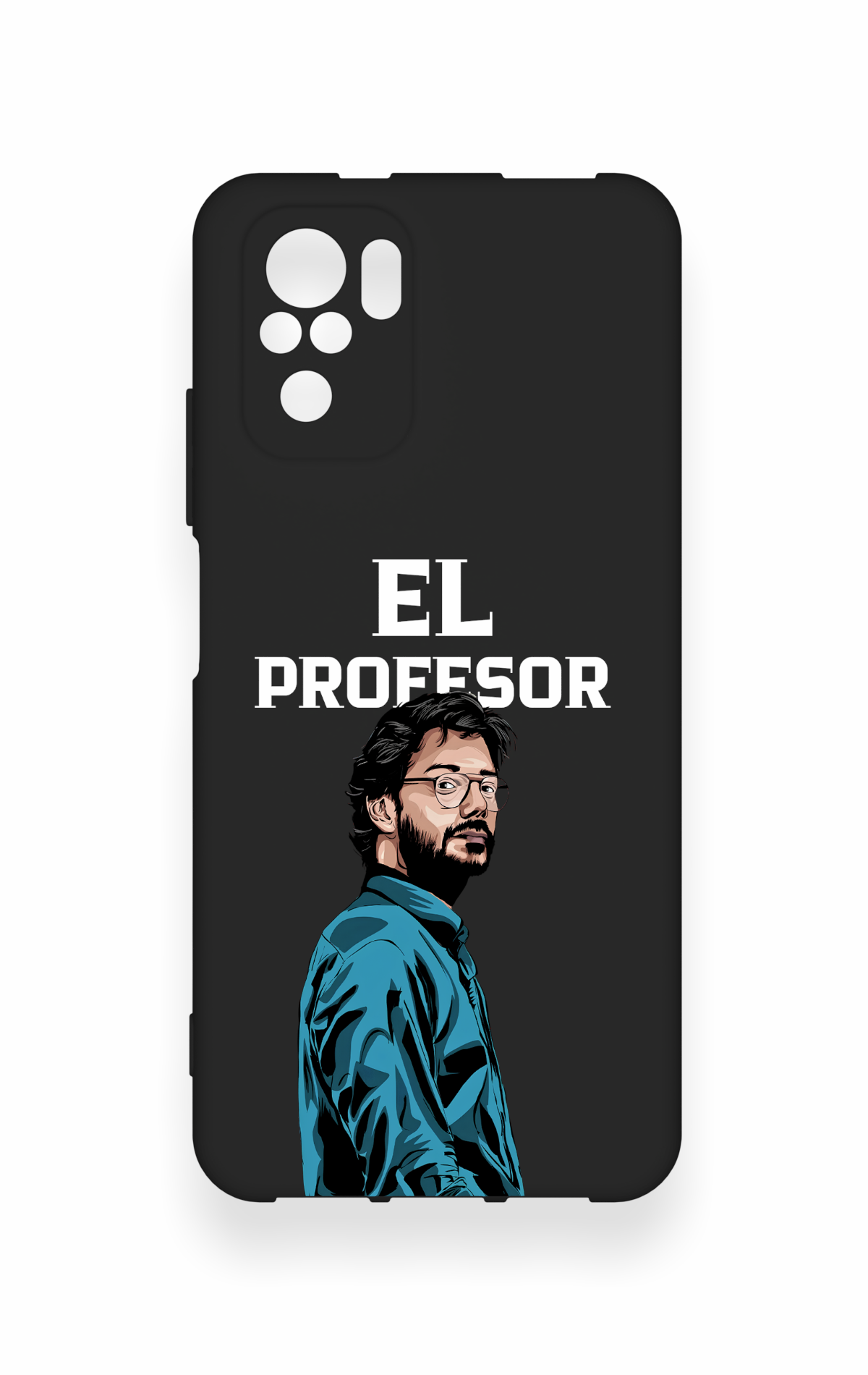 Redmi Note 10-10S Uyumlu El Profesor Desenli Silikon Kılıf