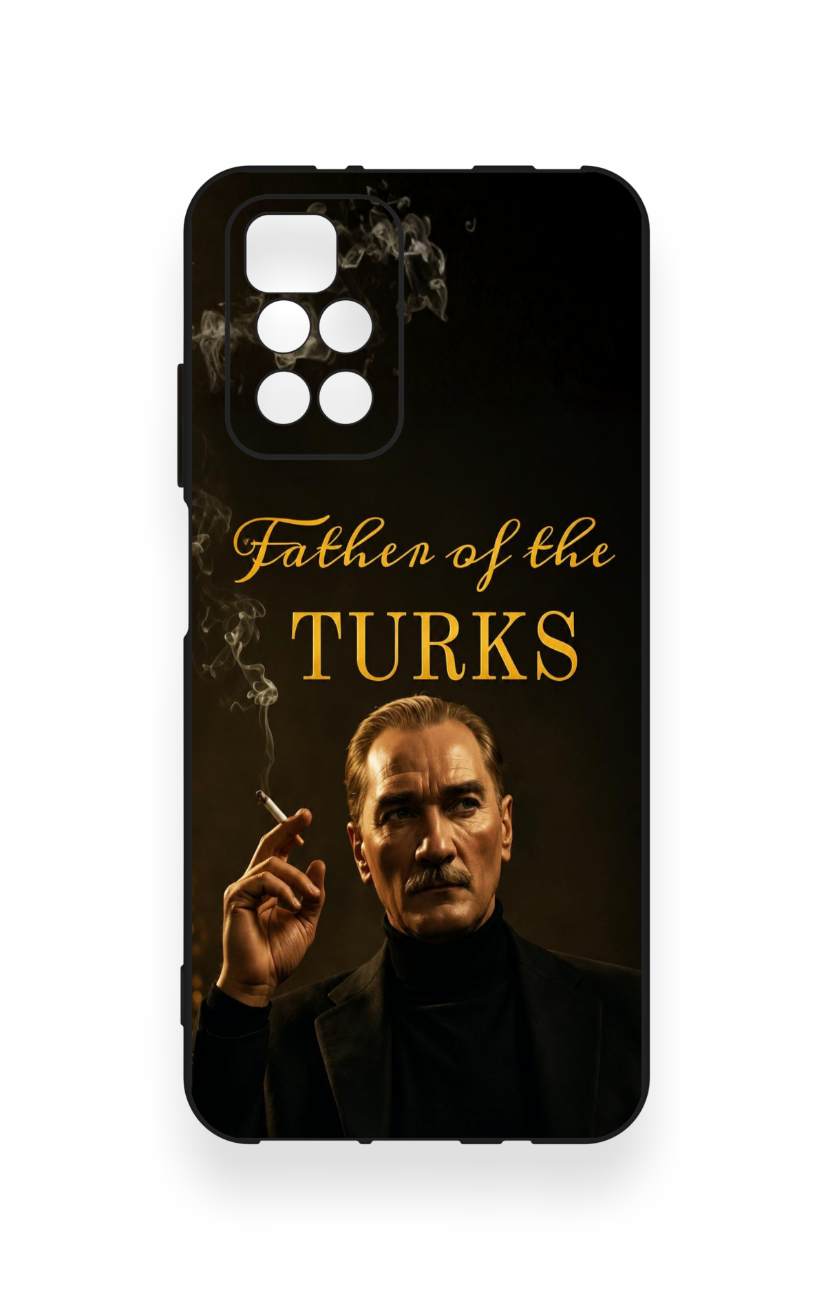 Redmi 10 2022 Uyumlu Father Of The Turks Desenli Silikon Kılıf