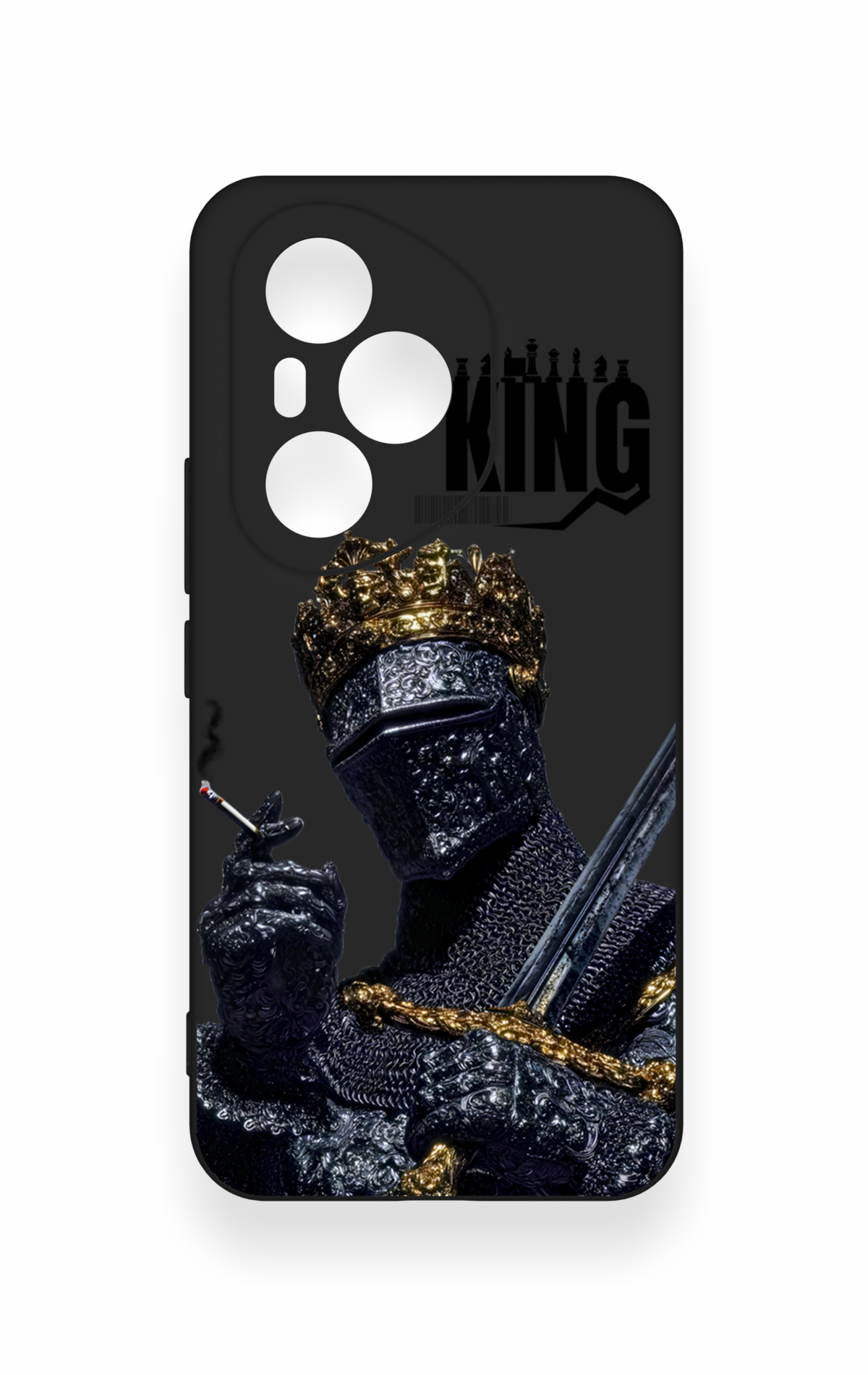 Honor 400 Pro Uyumlu King Desenli Silikon Kılıf