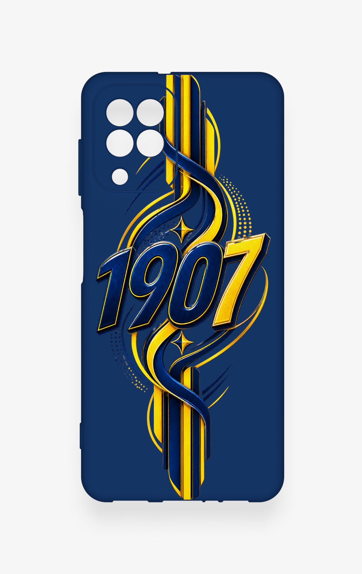 Samsung A22 Uyumlu FB-1907 Desenli Silikon Kılıf