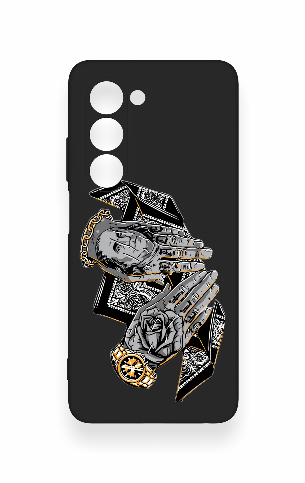 Oppo A5 5G Uyumlu Self Made Desenli Silikon Kılıf