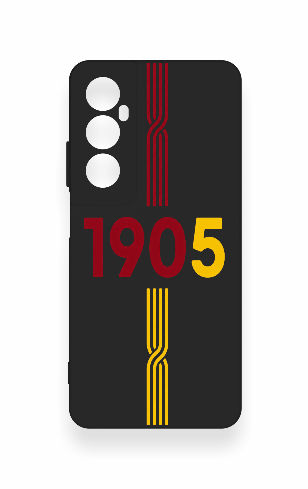 Realme C65 Uyumlu 1905 Kemer Desenli Silikon Kılıf