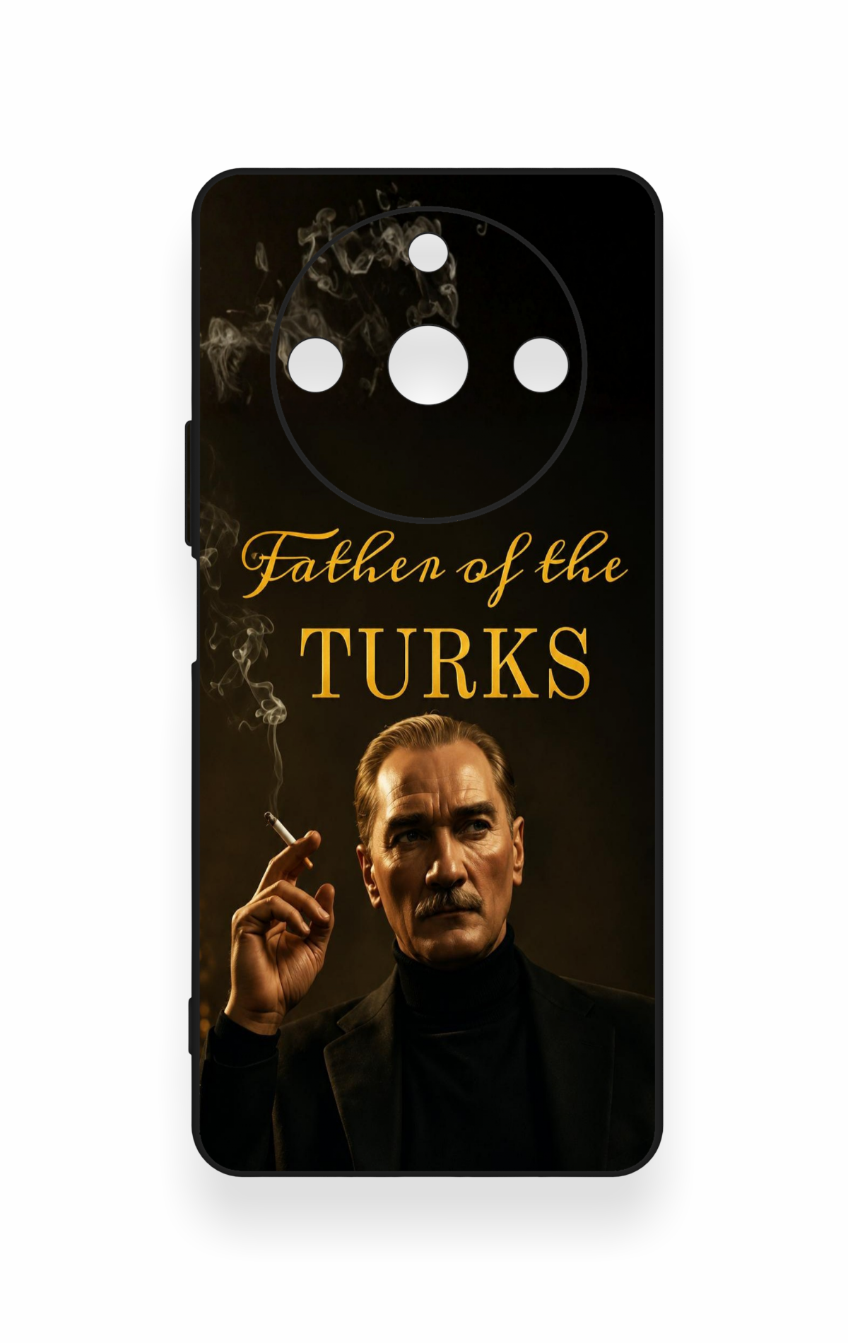 Realme 11 Pro Uyumlu Father Of The Turks Desenli Silikon Kılıf