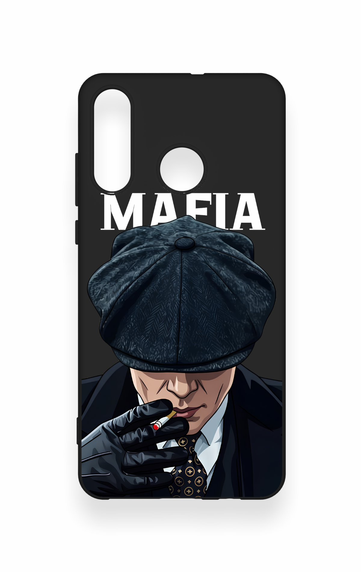 Huawei P30 Lite Uyumlu MAFIA Desenli Silikon Kılıf