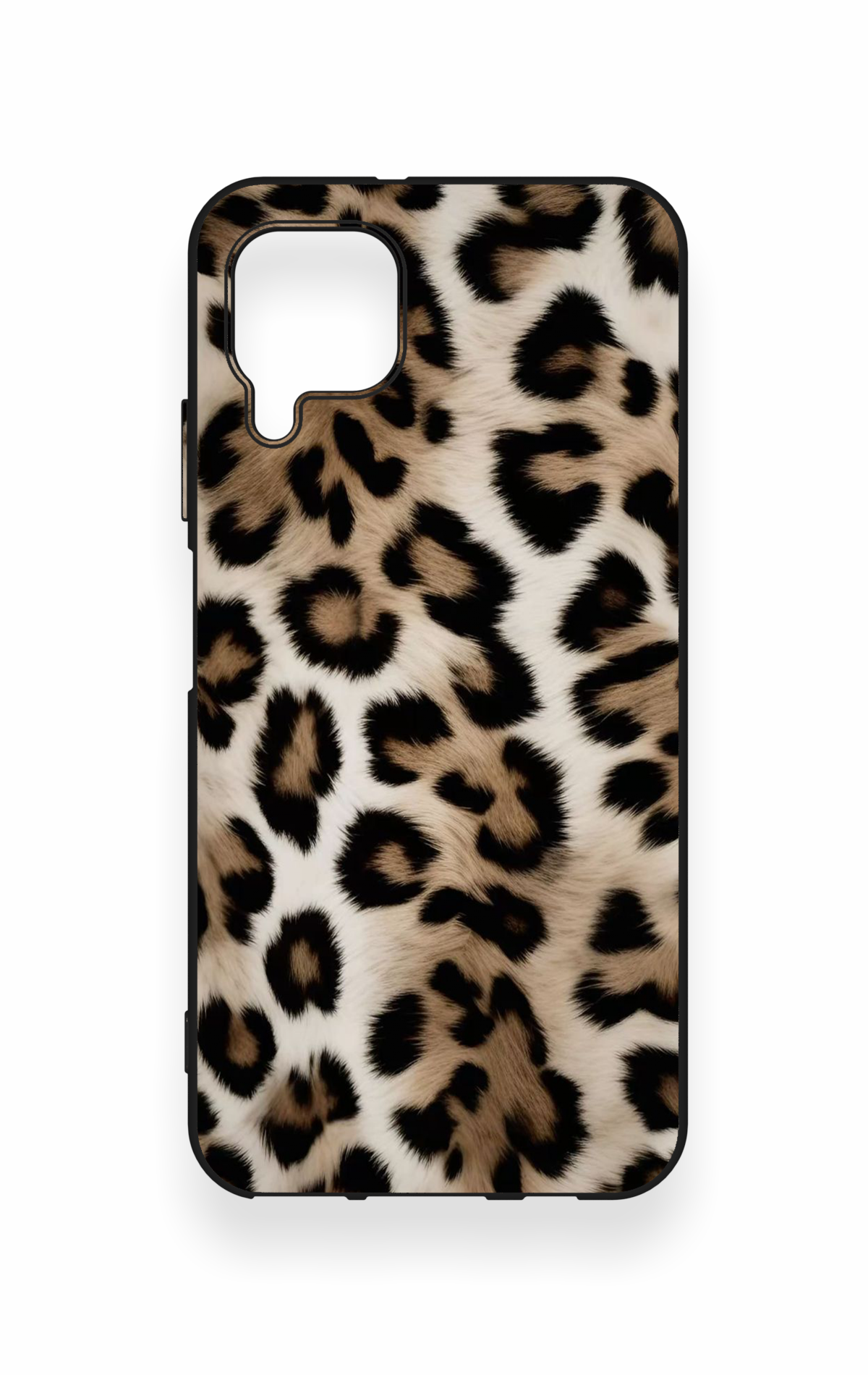 Huawei P40 Lite Uyumlu Leopar Derisi Desenli Silikon Kılıf