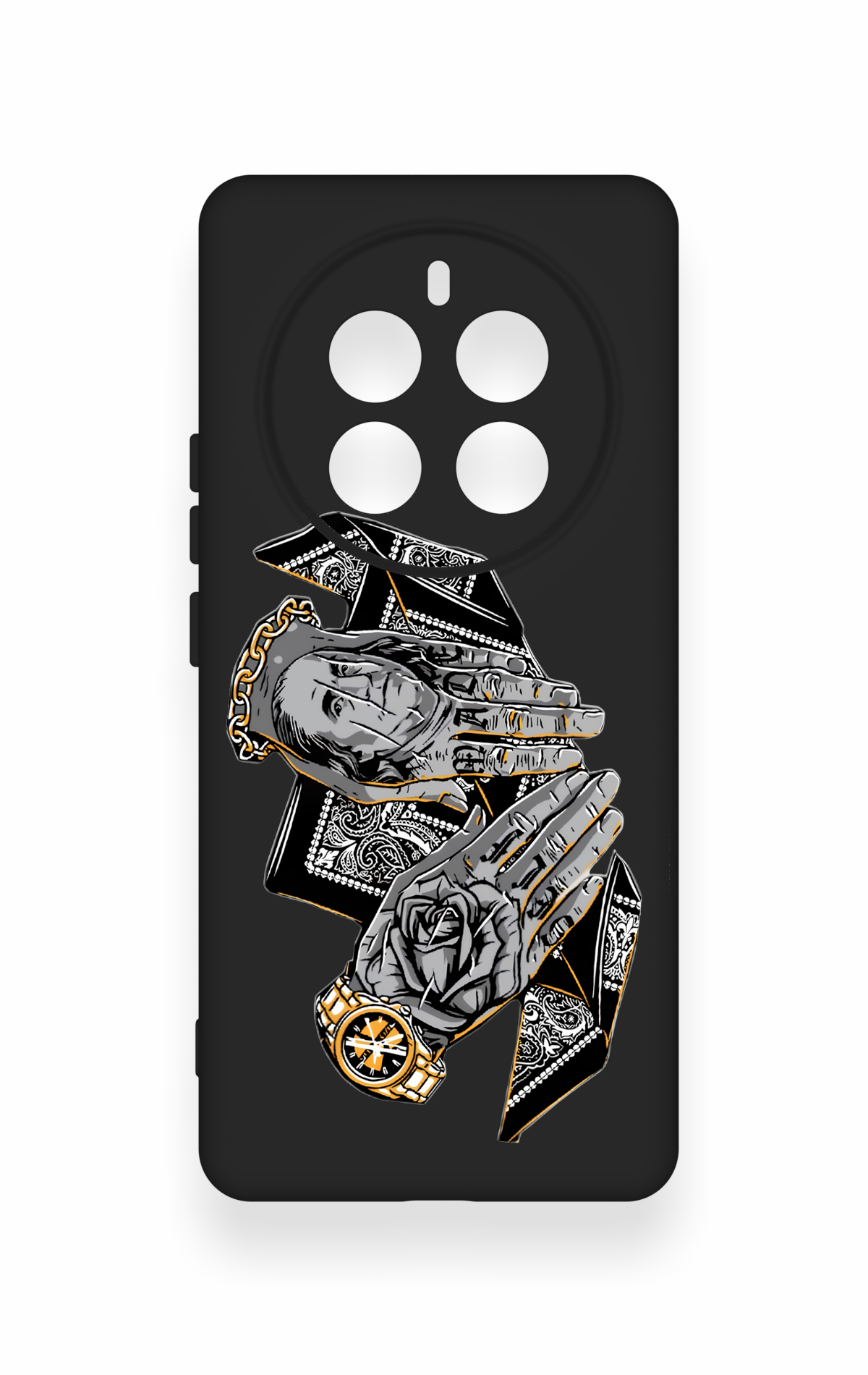 Realme 12 Pro Uyumlu Self Made Desenli Silikon Kılıf