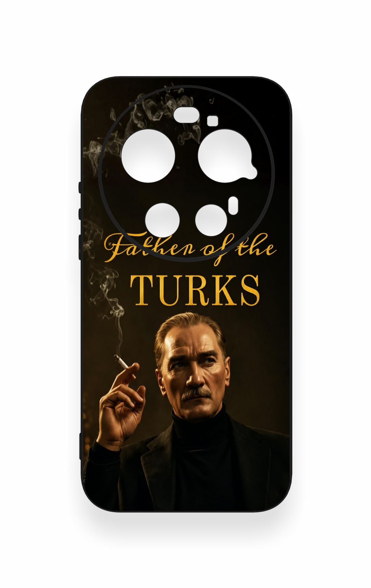 Xiaomi Mi 17 Ultra Uyumlu Father Of The Turks Desenli Silikon Kılıf