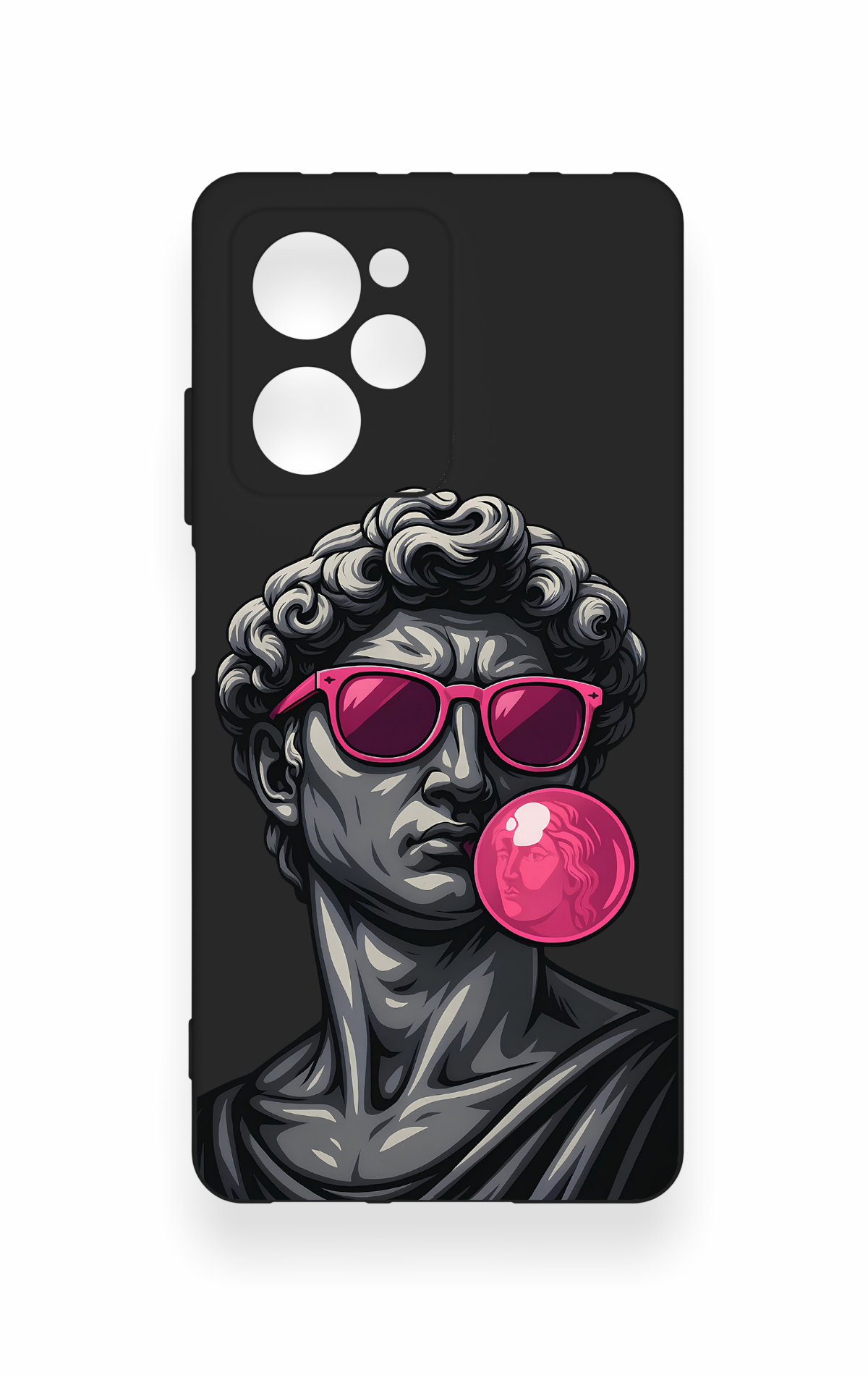 Poco X5 Pro Uyumlu Pop David Desenli Silikon Kılıf