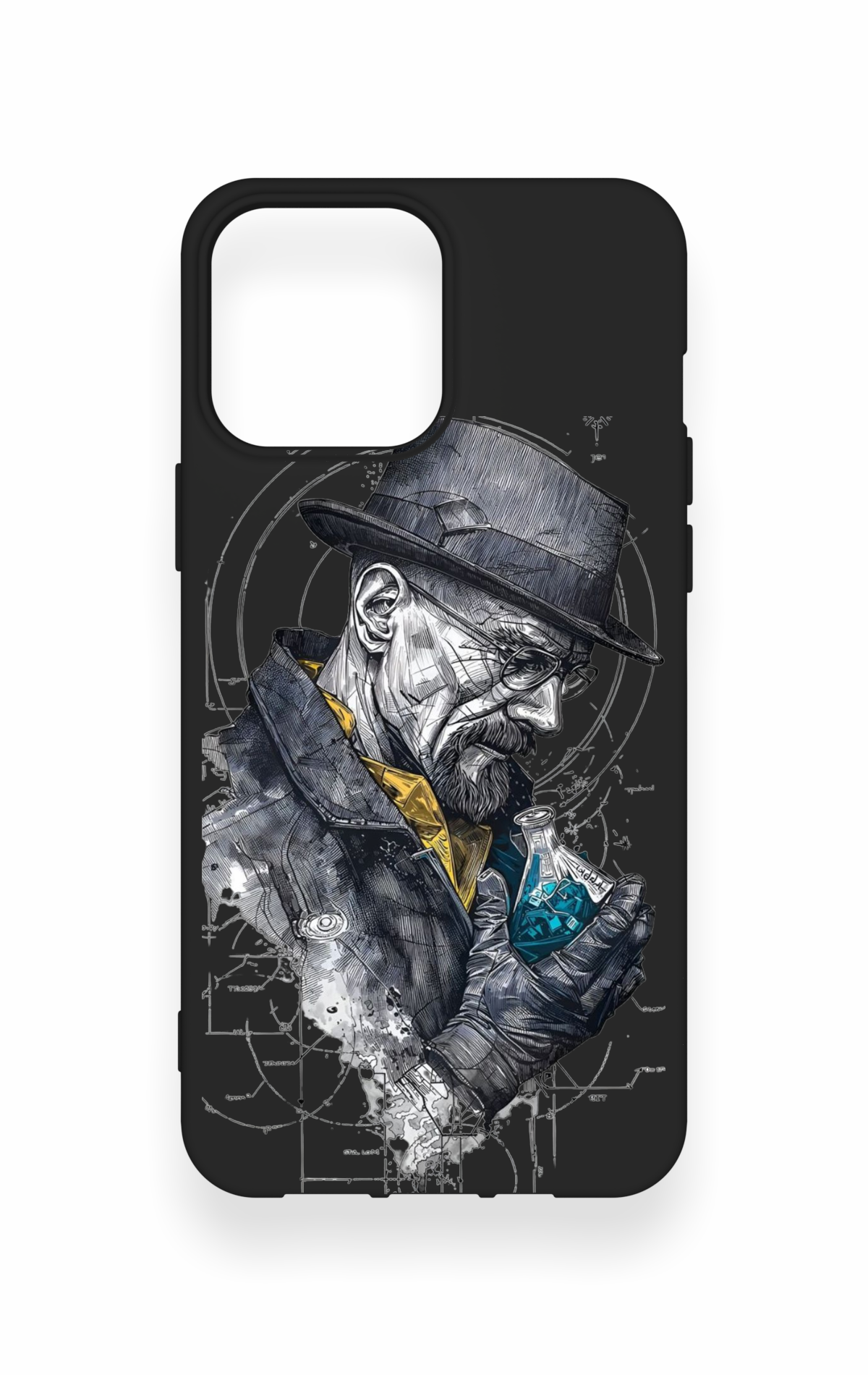 iPhone 13 Pro Max Uyumlu Walter White Desenli Silikon Kılıf