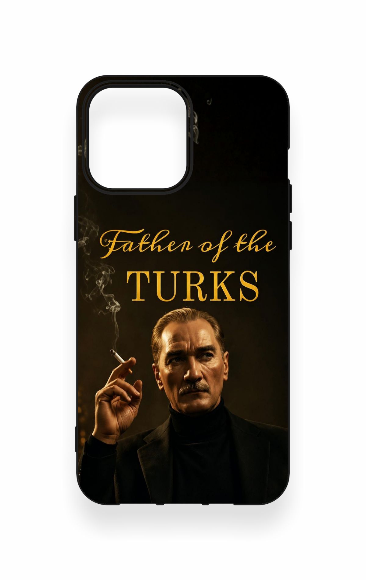 iPhone 13 Pro Max Uyumlu Father Of The Turks Desenli Silikon Kılıf