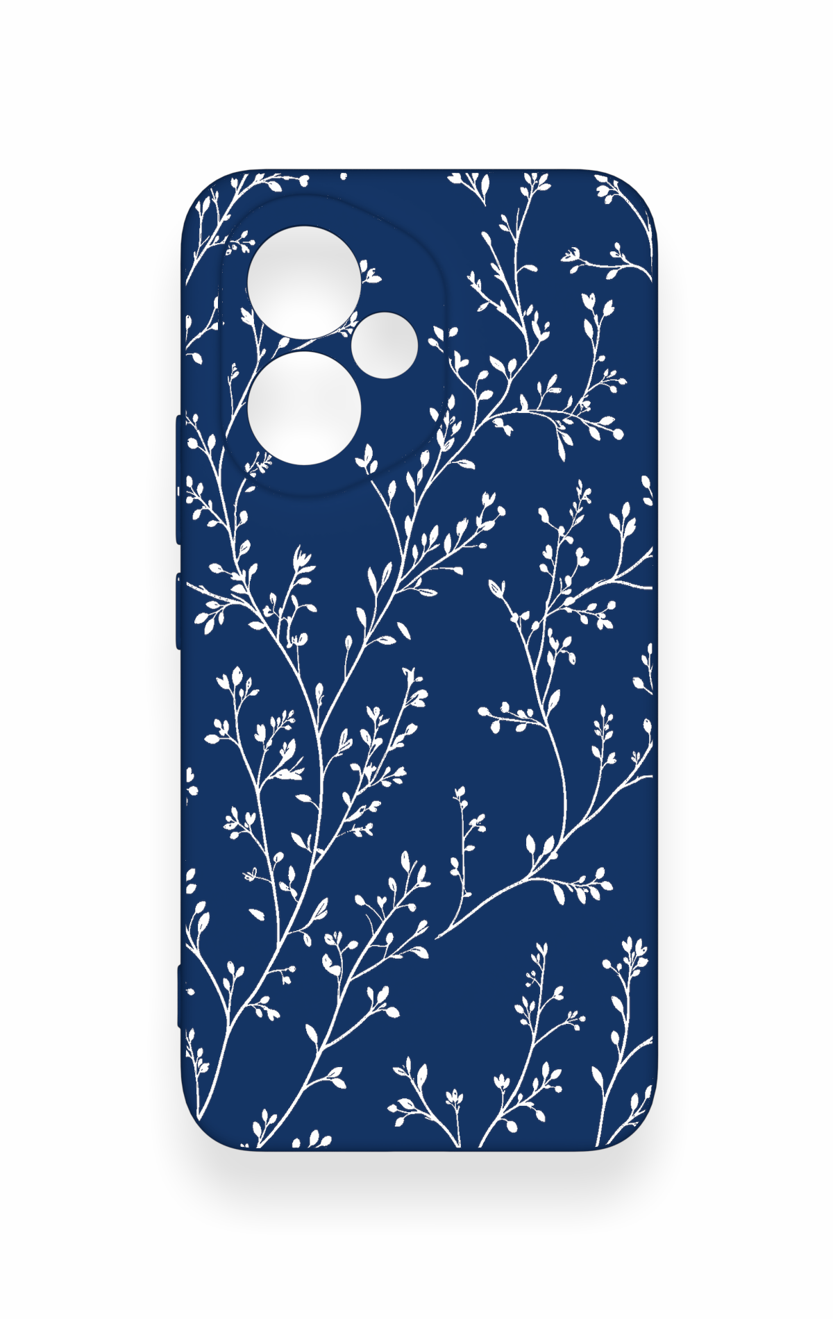 Honor 400 Uyumlu İnce Yaprak Dalı Desenli Silikon Kılıf