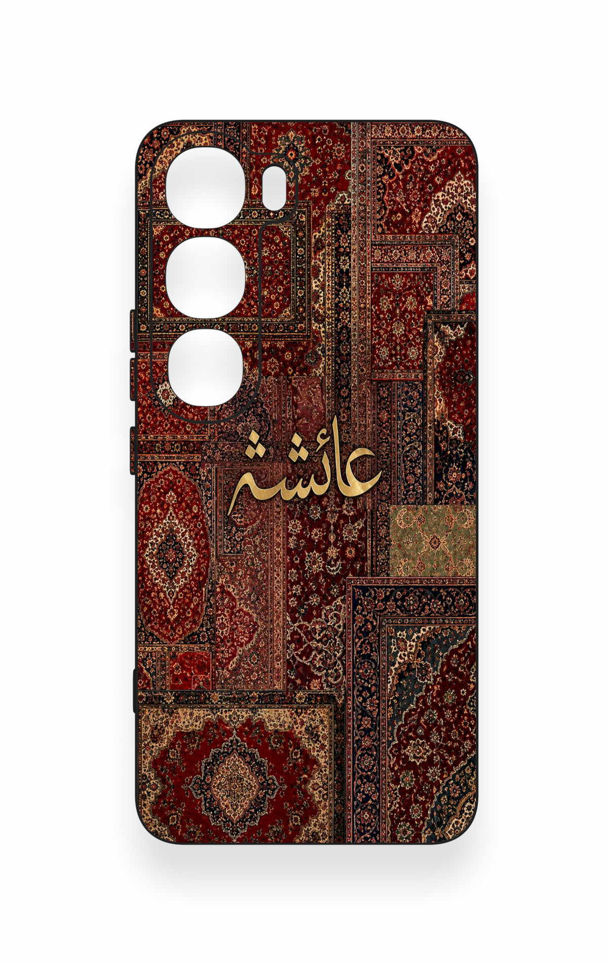 Vivo V40 Lite 5G Uyumlu Vintage Halı Desenli Silikon Kılıf