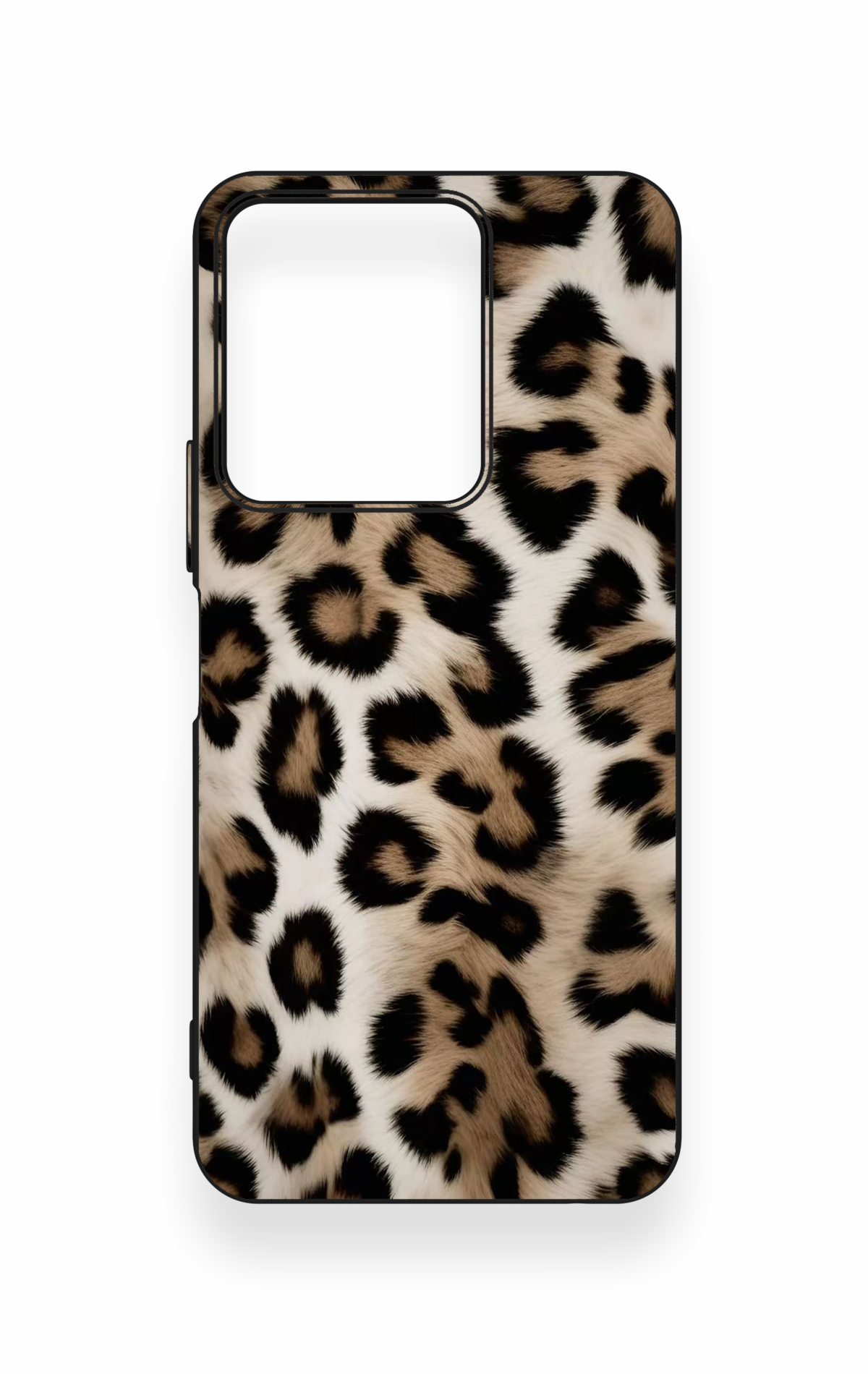 Vivo Y35 Uyumlu Leopar Derisi Desenli Silikon Kılıf