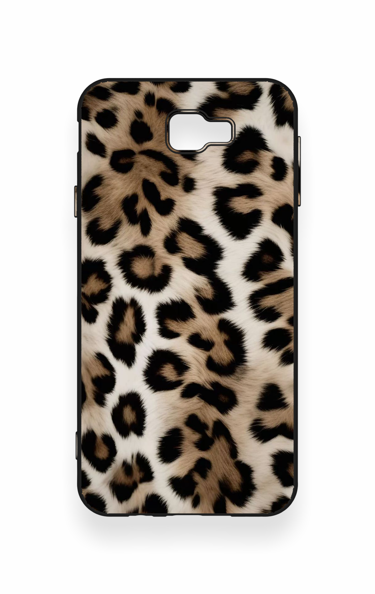 Samsung J7 Prime Uyumlu Leopar Derisi Desenli Silikon Kılıf
