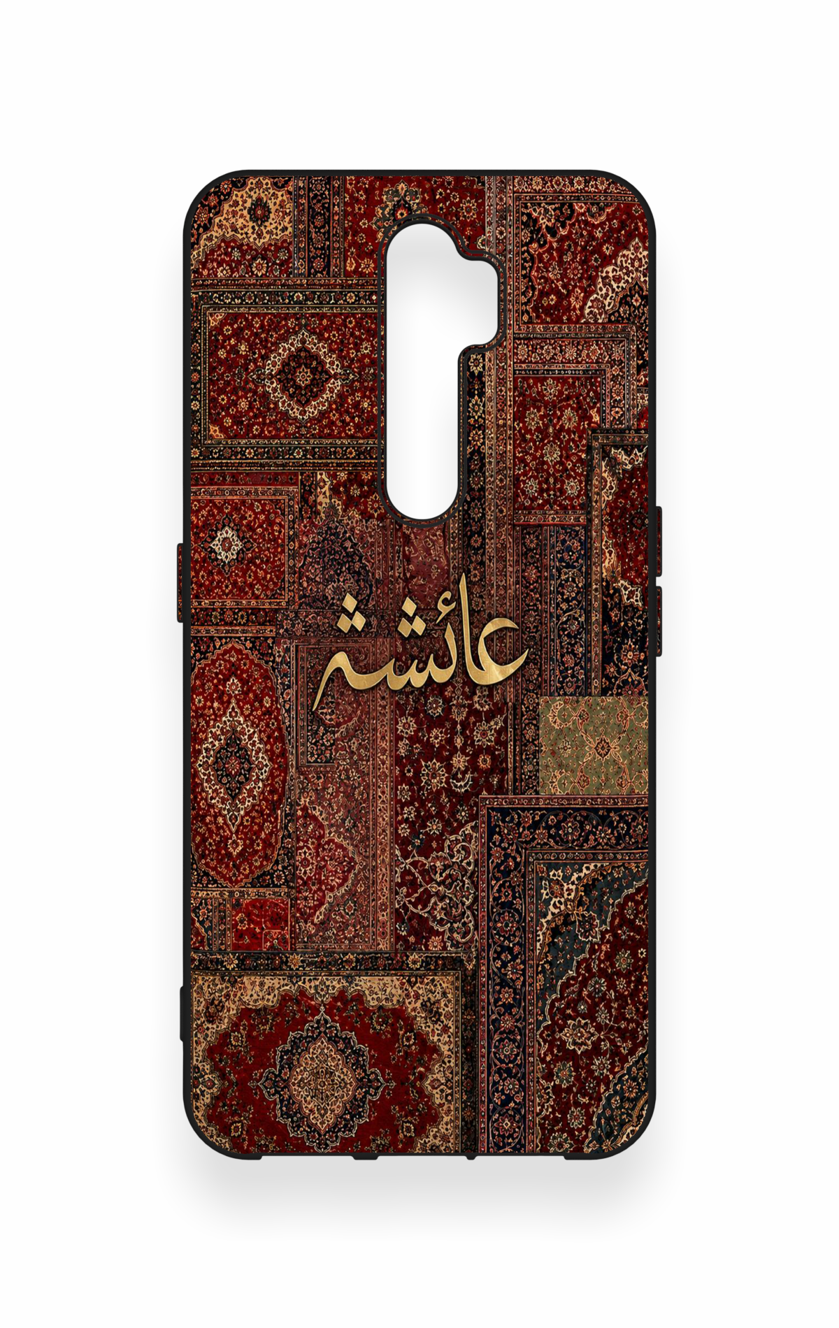 Oppo A5 2020 Uyumlu Vintage Halı Desenli Silikon Kılıf