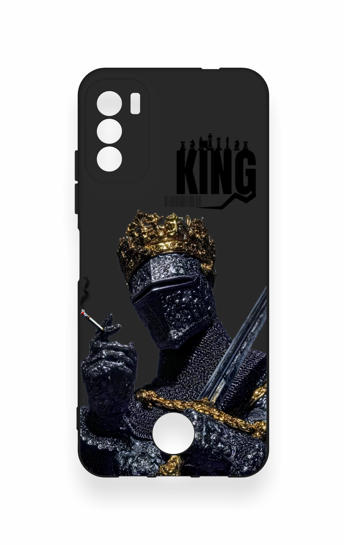 Reeder S19 Max Pro S Uyumlu King Desenli Silikon Kılıf