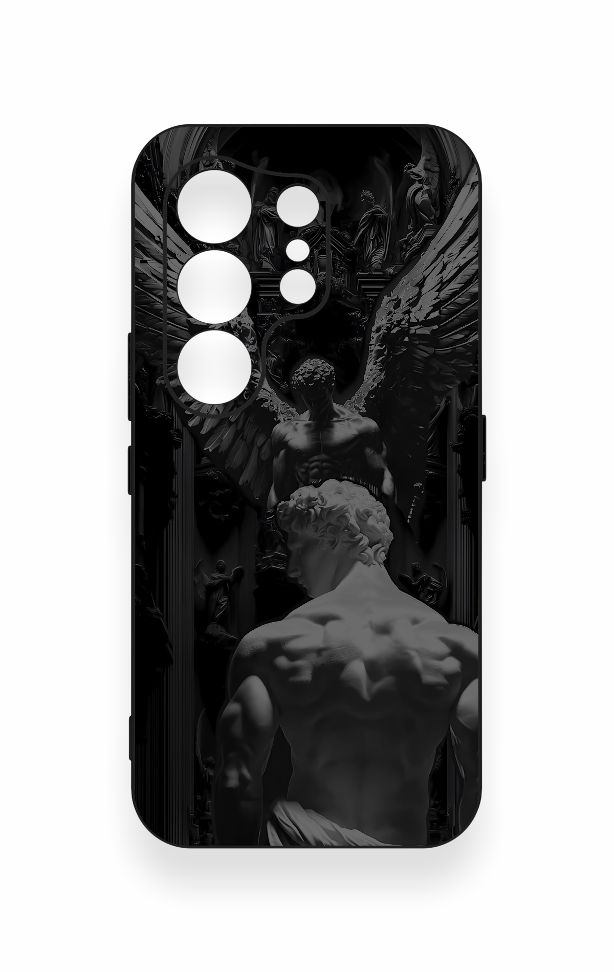 Tecno Camon 50 4G Uyumlu Icarus Desenli Silikon Kılıf