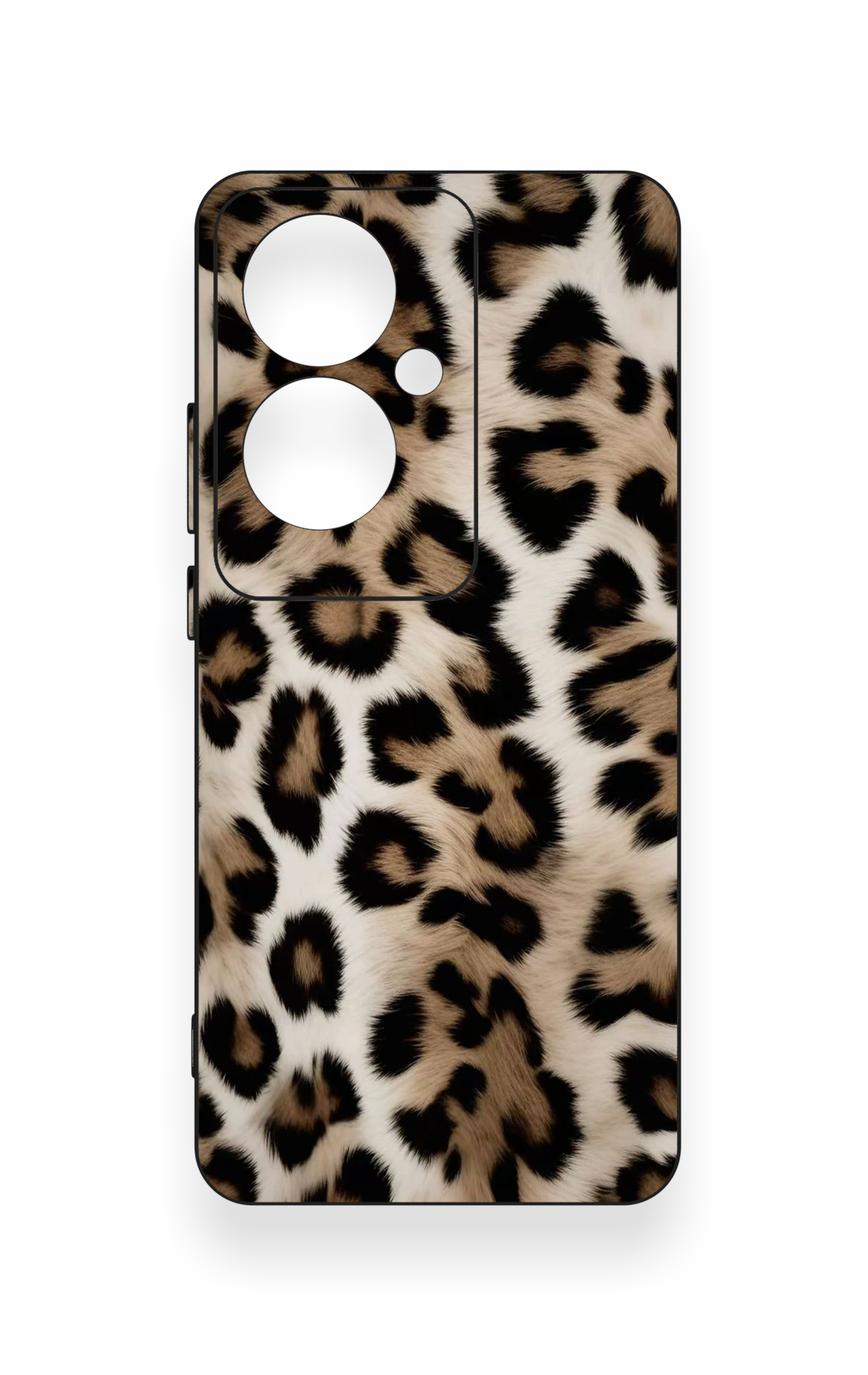 Oppo Reno 11F Uyumlu Leopar Derisi Desenli Silikon Kılıf