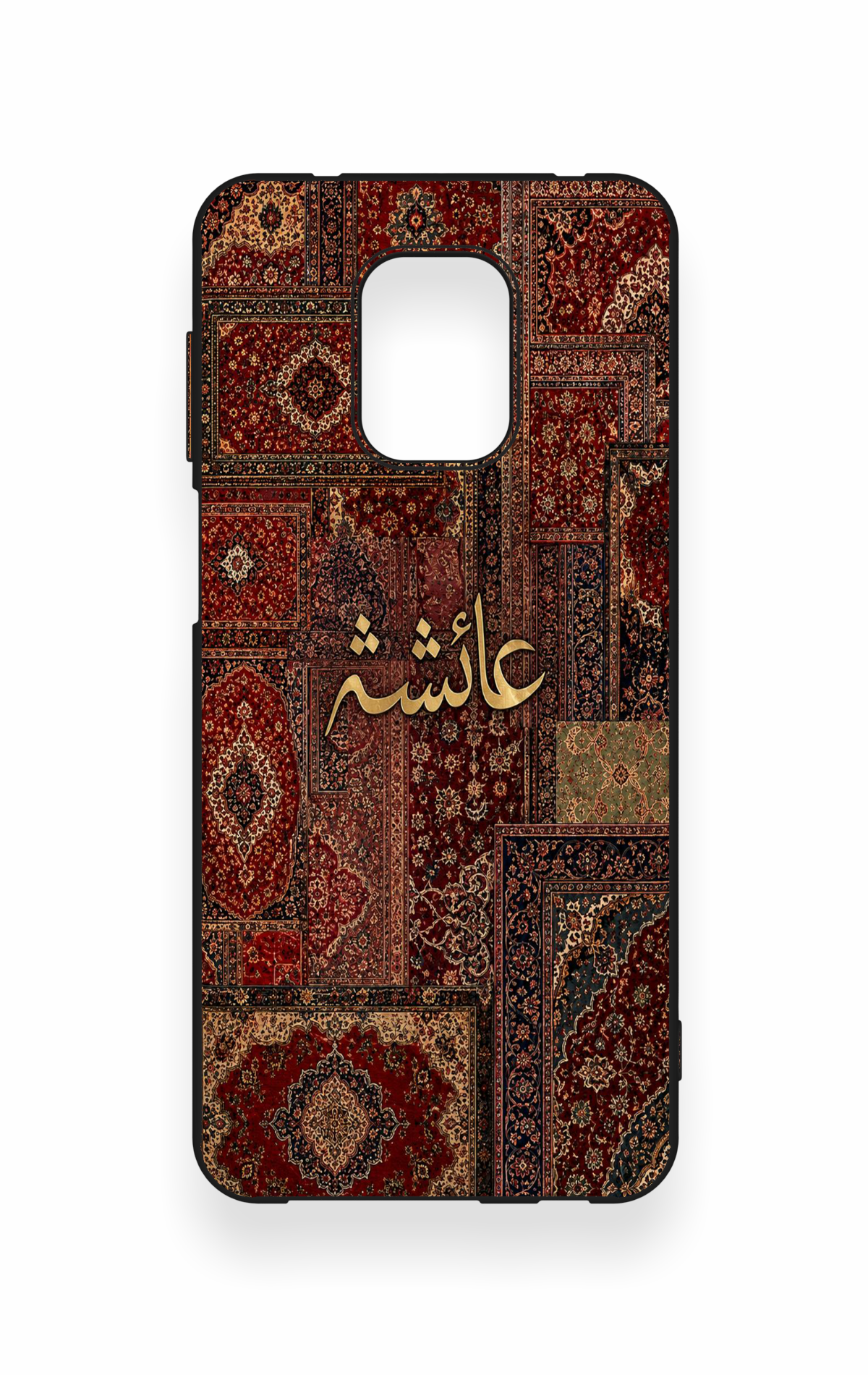 Redmi Note 9 Pro 9S Uyumlu Vintage Halı Desenli Silikon Kılıf