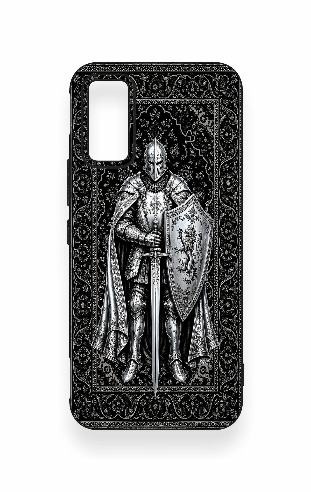 İnfinix Gt 30 Pro Uyumlu Şövalye Desenli Silikon Kılıf