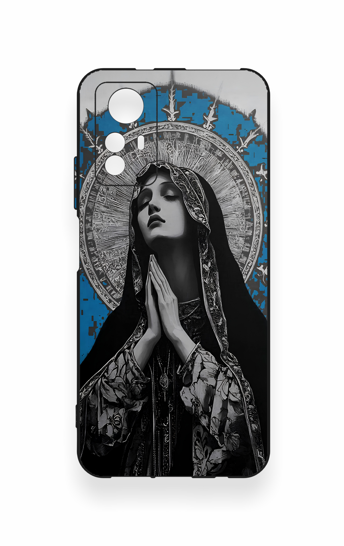 Redmi Note 12S Uyumlu Rahibe Desenli Silikon Kılıf