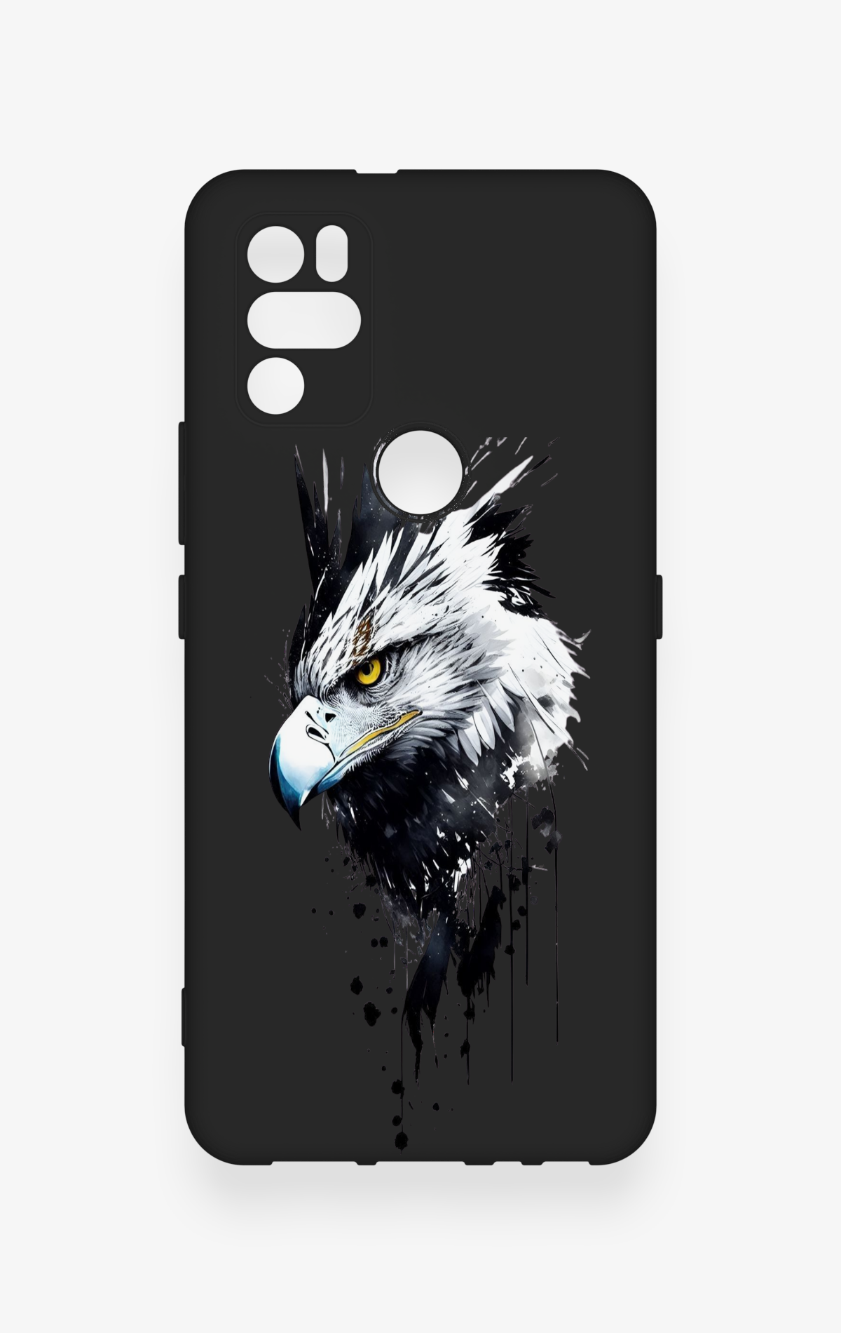 Omix X300 Uyumlu Bald Eagle Desenli Silikon Kılıf