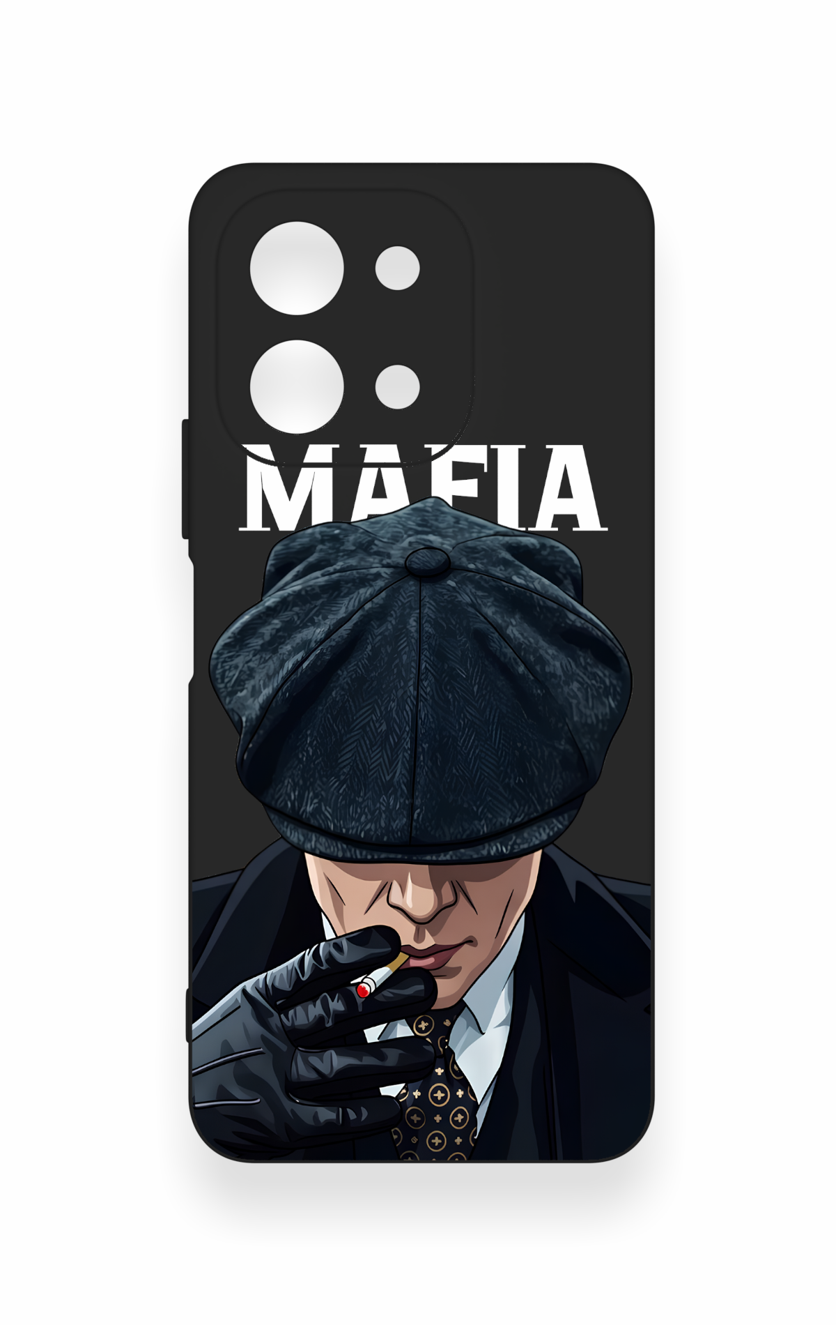 Vivo Y28 Uyumlu MAFIA Desenli Silikon Kılıf