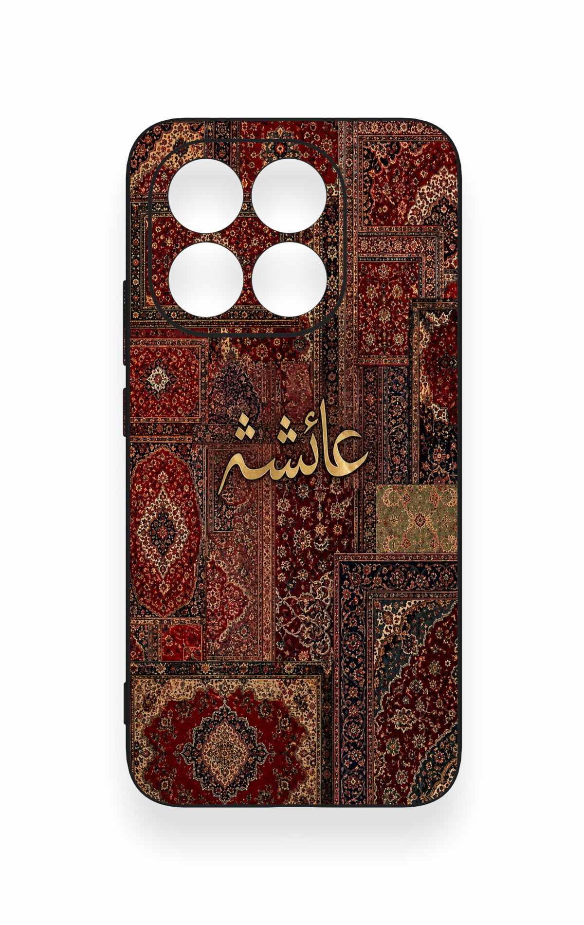Mi 15T 5G Uyumlu Vintage Halı Desenli Silikon Kılıf