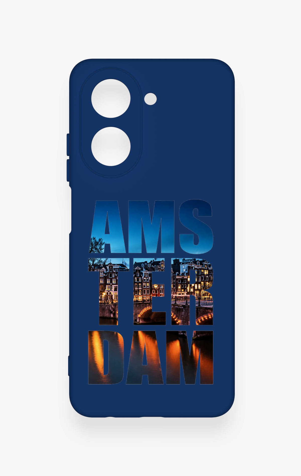Redmi A5 Uyumlu Amsterdam Desenli Silikon Kılıf