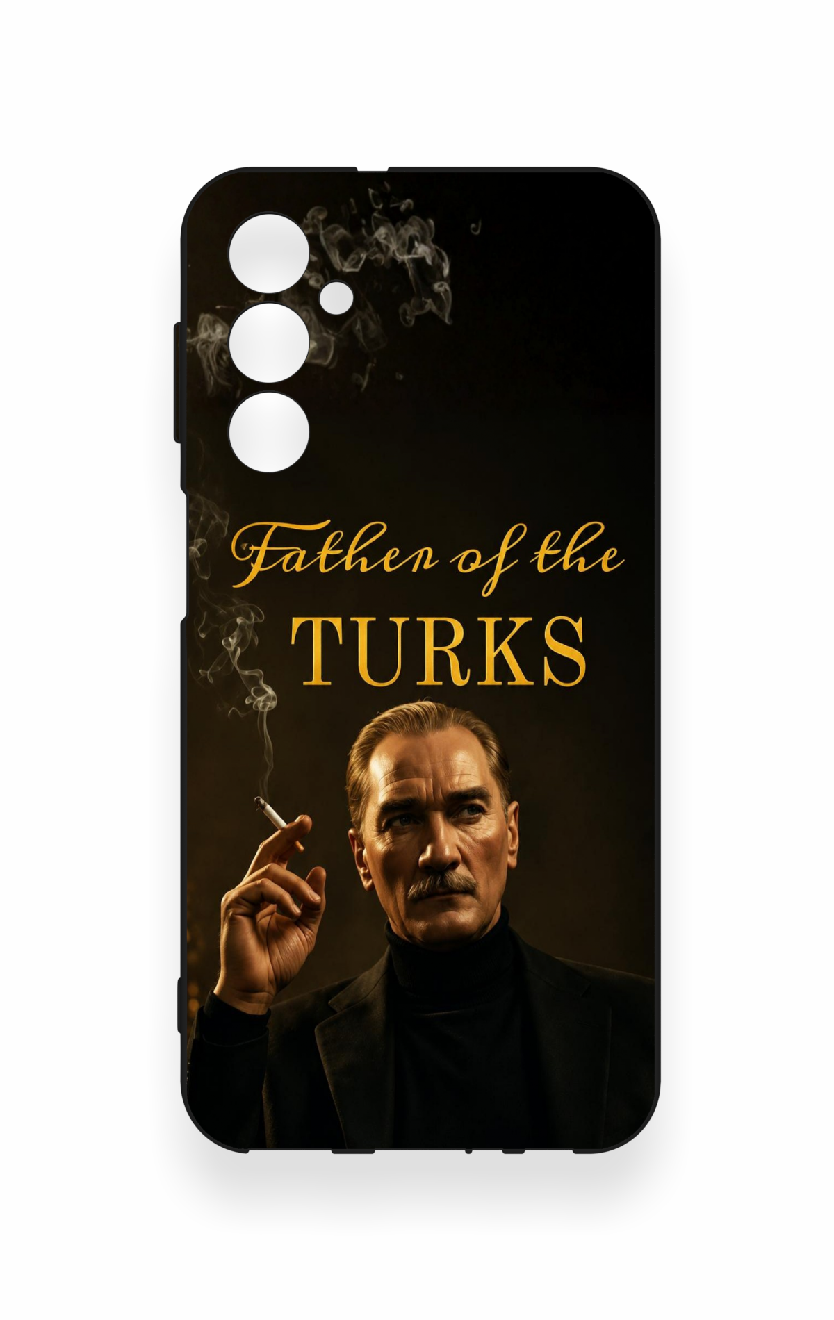 Samsung M34 Uyumlu Father Of The Turks Desenli Silikon Kılıf