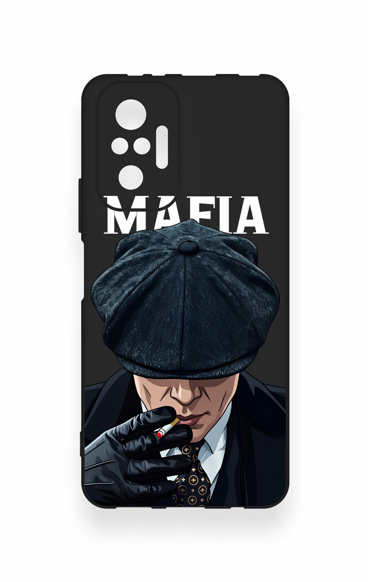 Redmi Note 10 Pro Uyumlu MAFIA Desenli Silikon Kılıf