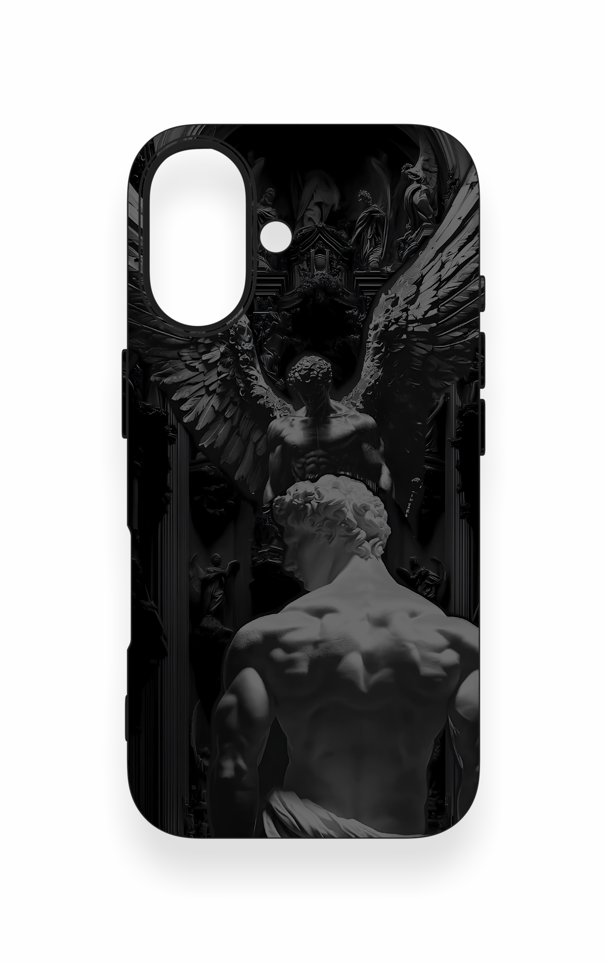 iPhone 16 Uyumlu Icarus Desenli Silikon Kılıf