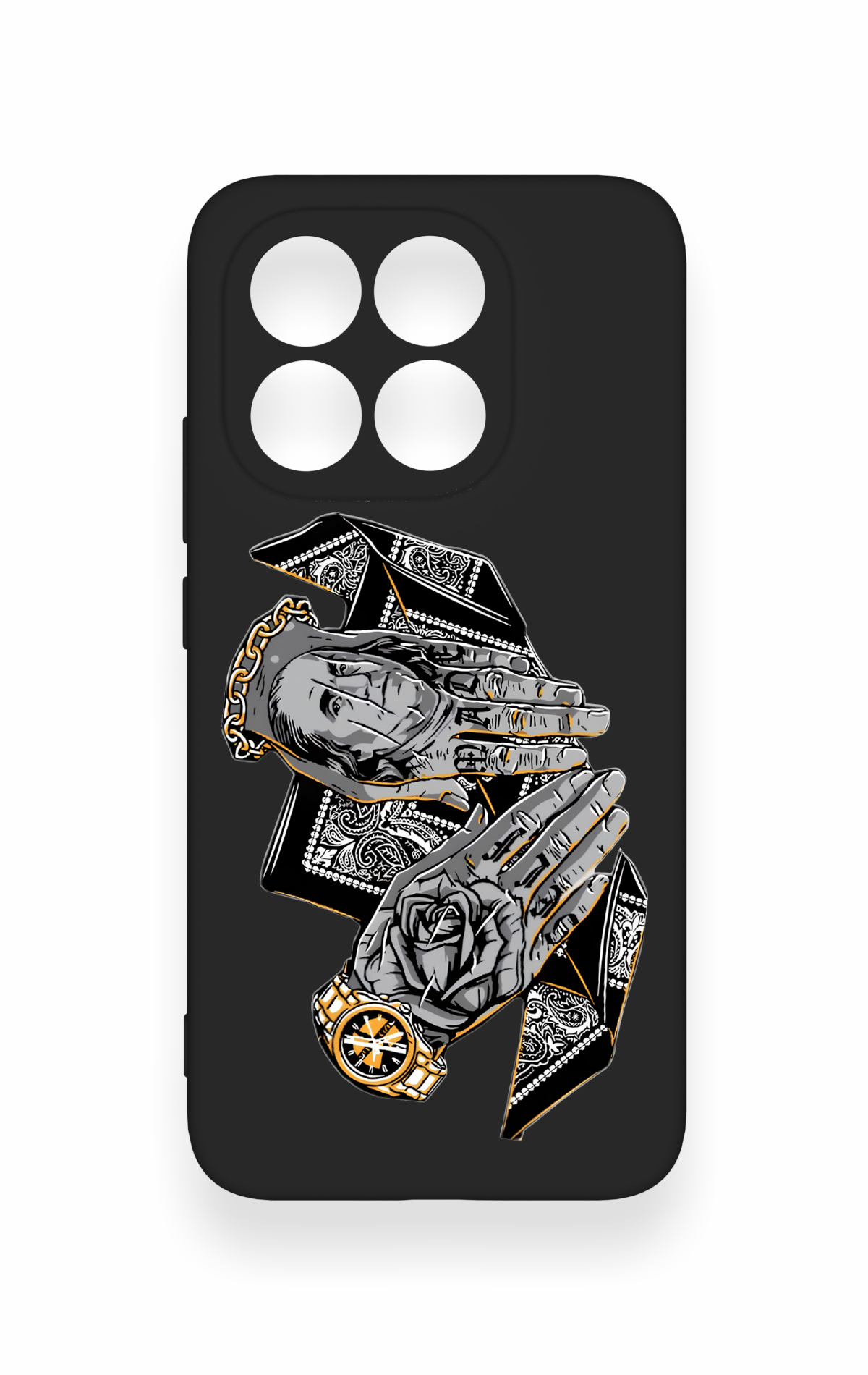Mi 15T 5G Uyumlu Self Made Desenli Silikon Kılıf