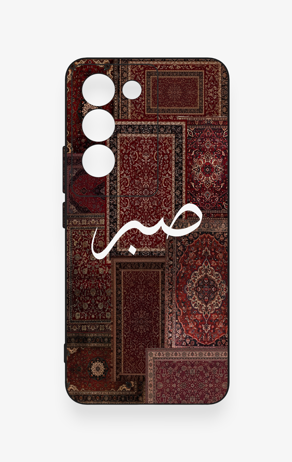 Vivo V30 Lite Uyumlu Sabır Etnik Halı Desen Desenli Silikon Kılıf