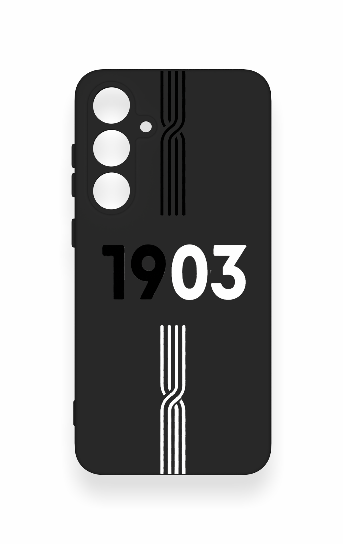 Samsung S24Fe Uyumlu 1903 Kemer Desenli Silikon Kılıf