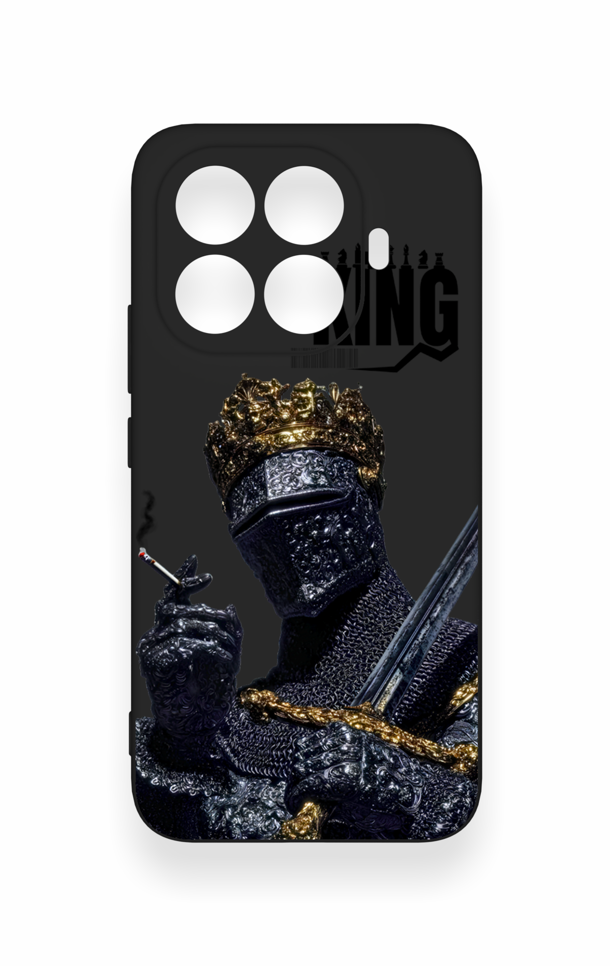 Mi 15T PRO Uyumlu King Desenli Silikon Kılıf