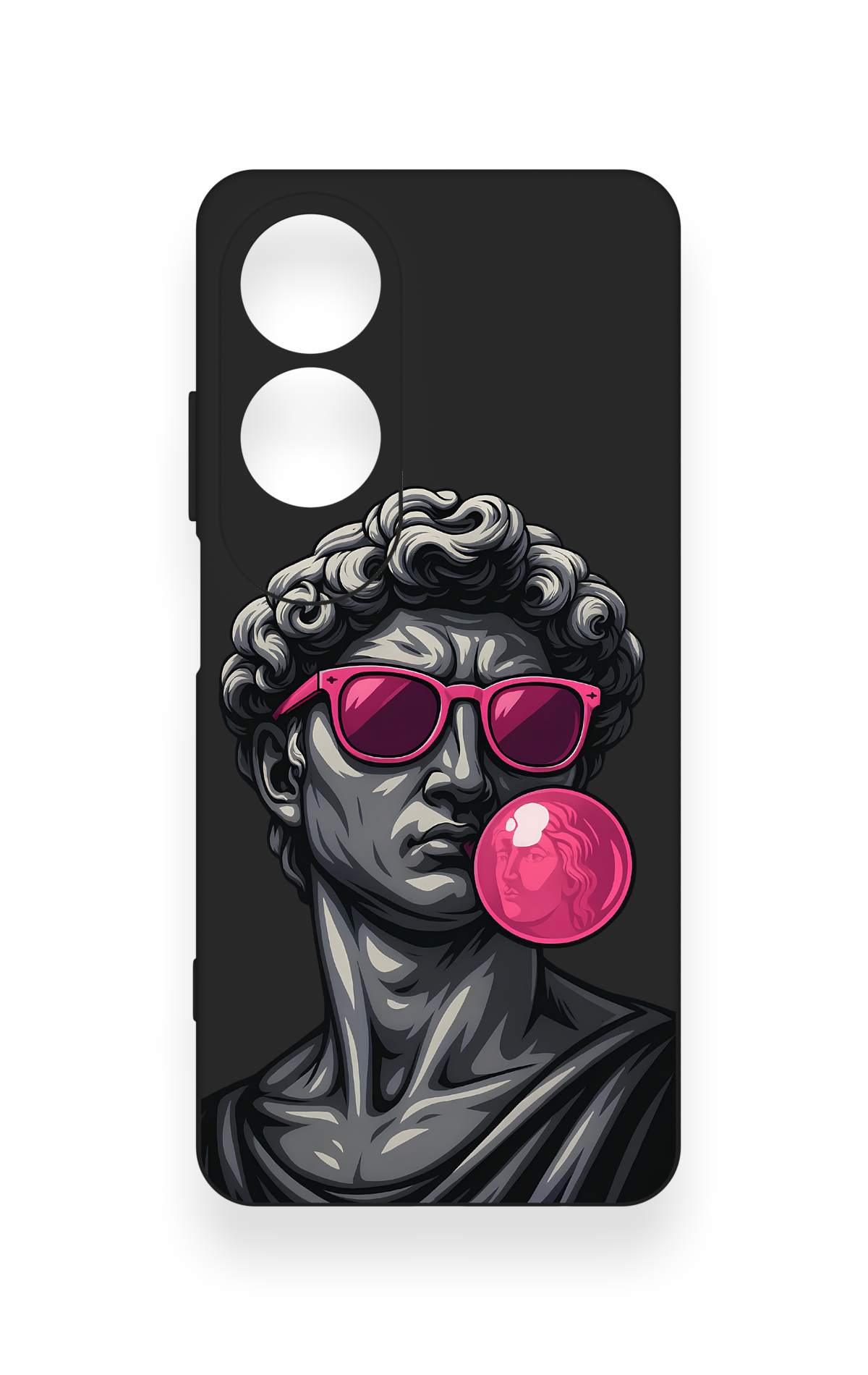 Oppo A60 Uyumlu Pop David Desenli Silikon Kılıf