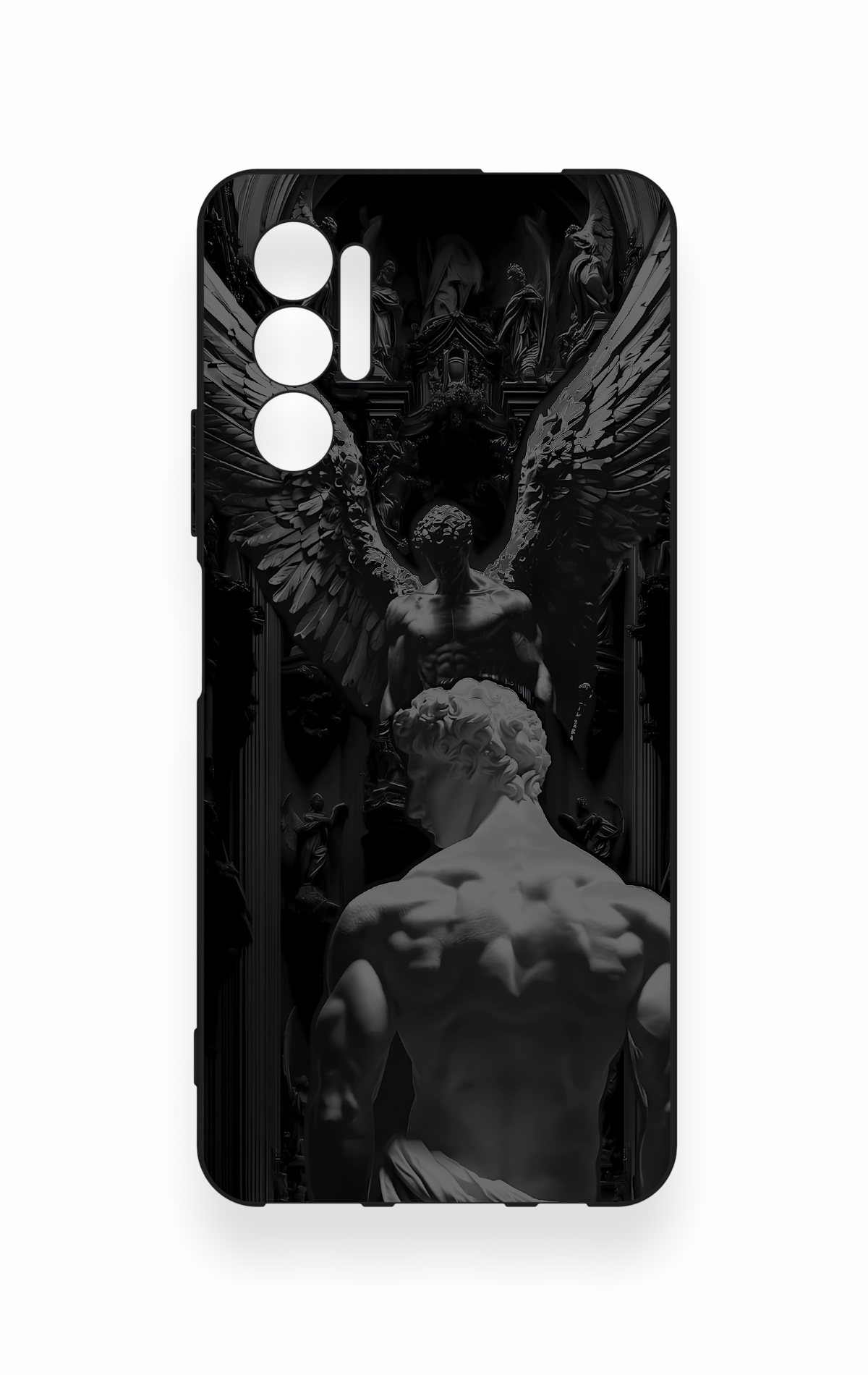 Tecno Pova 3 Uyumlu Icarus Desenli Silikon Kılıf