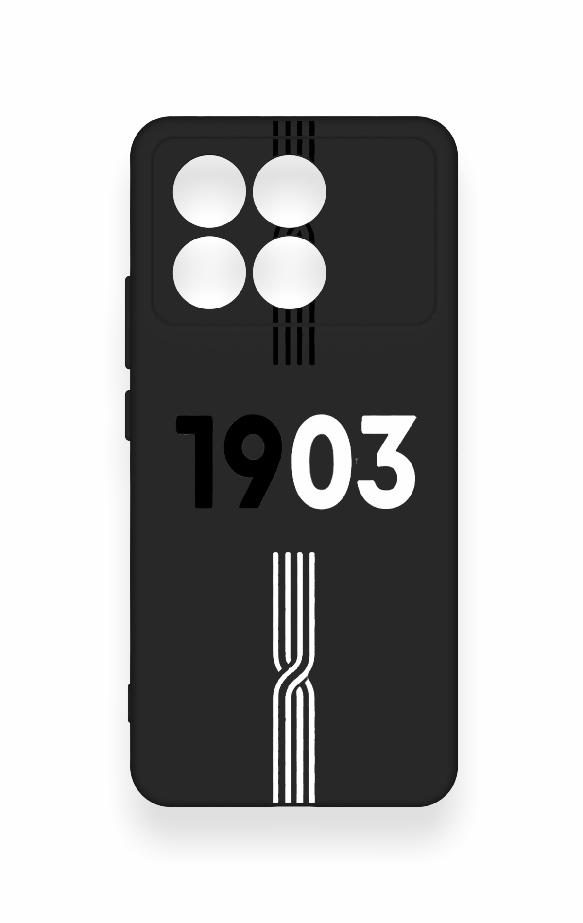 Poco X6 Pro Uyumlu 1903 Kemer Desenli Silikon Kılıf